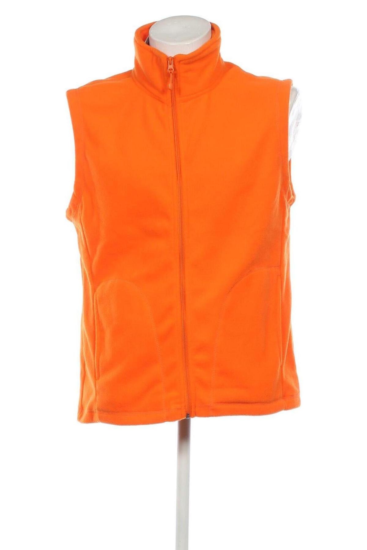 Мъжки поларен елек Kariban, Размер XL, Цвят Оранжев, Цена 39,13 лв.