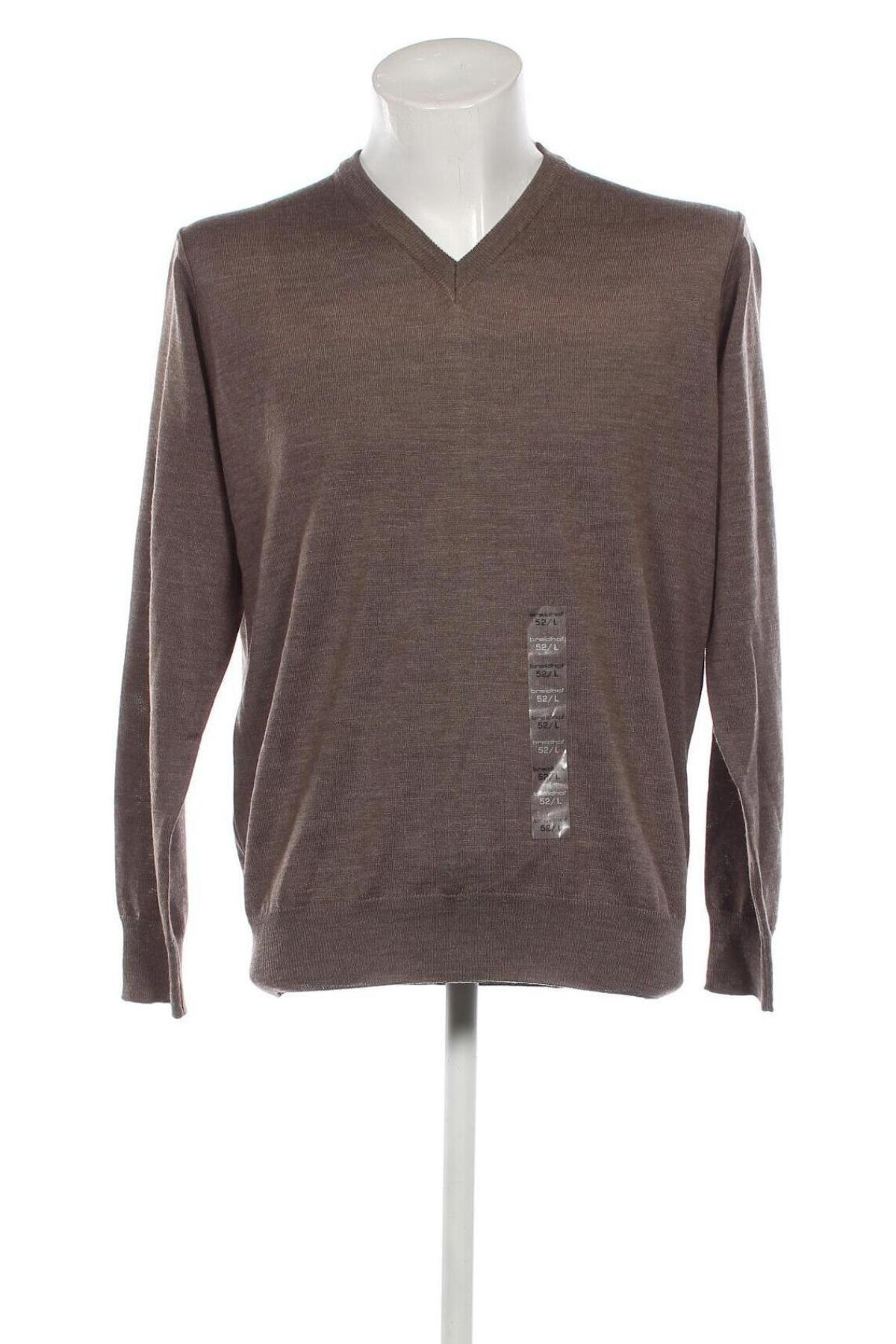 Ανδρικό πουλόβερ, Μέγεθος L, Χρώμα Καφέ, Τιμή 17,94 €