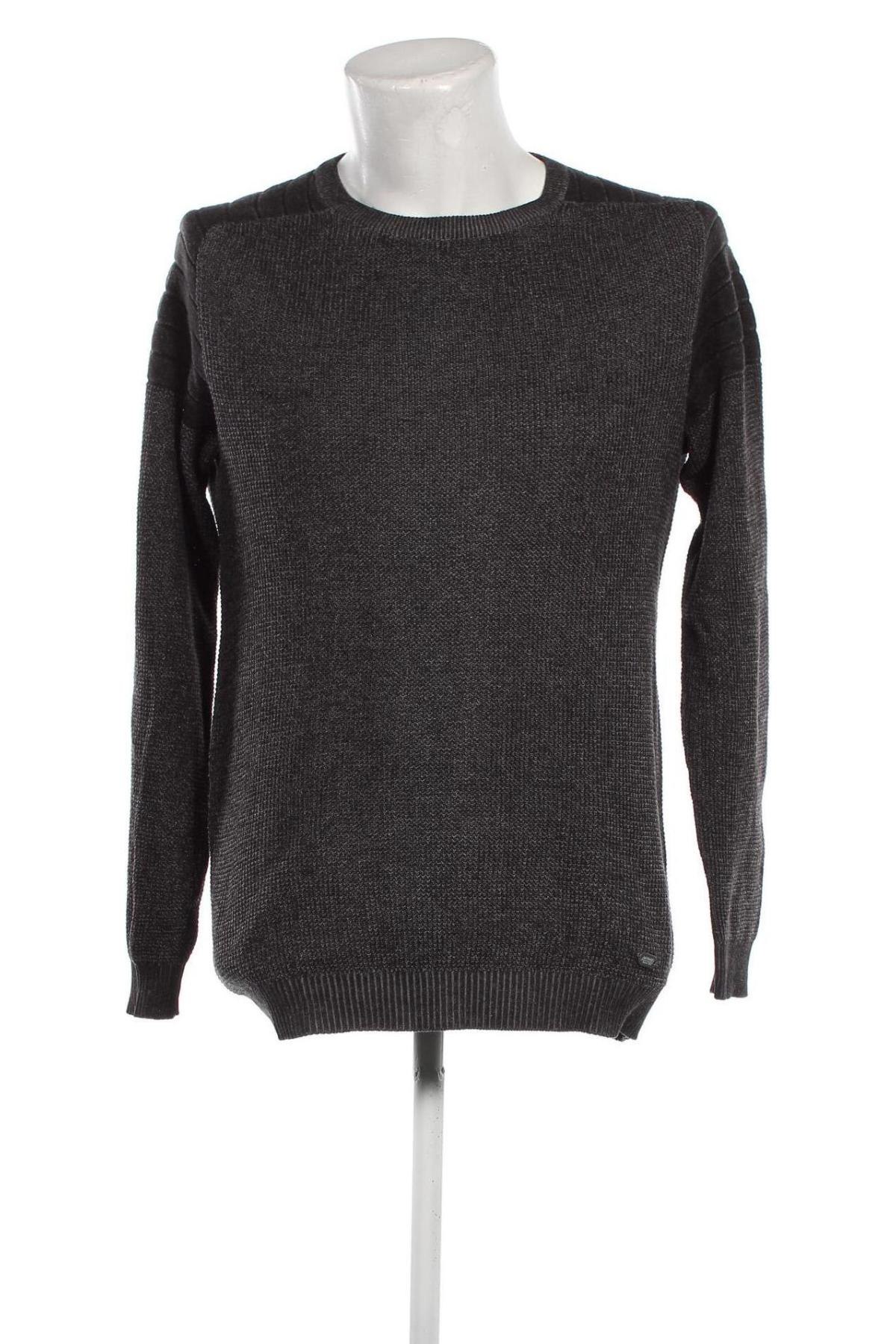 Ανδρικό πουλόβερ, Μέγεθος L, Χρώμα Γκρί, Τιμή 7,65 €