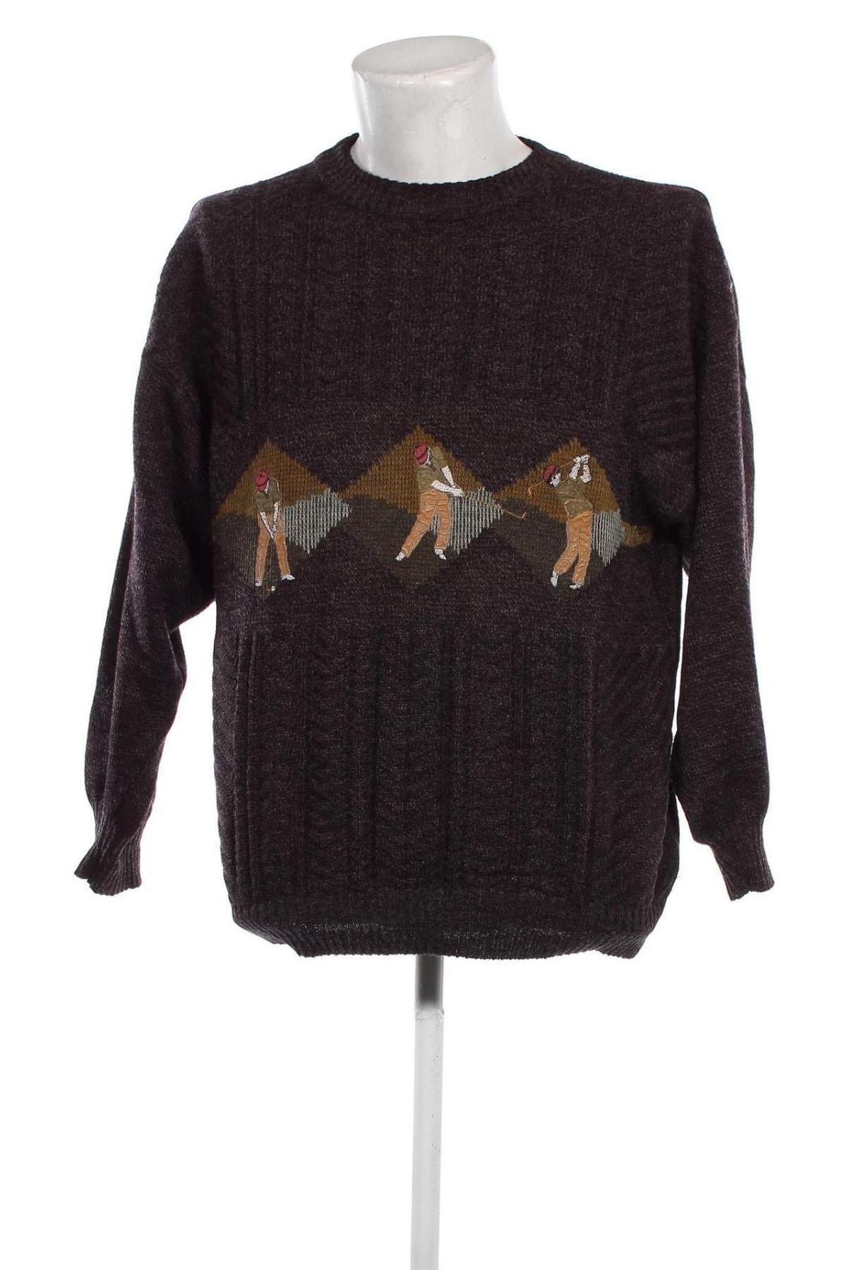 Ανδρικό πουλόβερ, Μέγεθος M, Χρώμα Πολύχρωμο, Τιμή 6,68 €