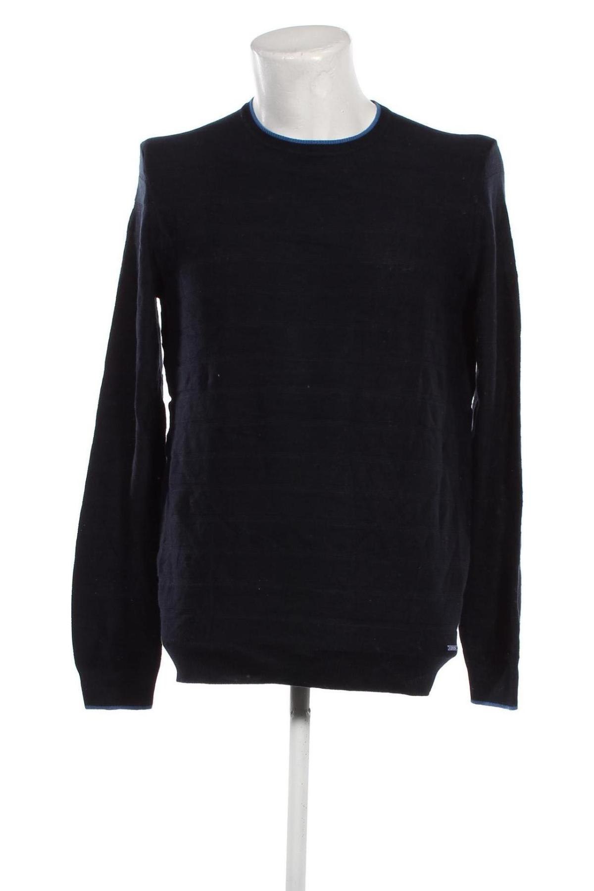 Ανδρικό πουλόβερ, Μέγεθος L, Χρώμα Μαύρο, Τιμή 15,36 €
