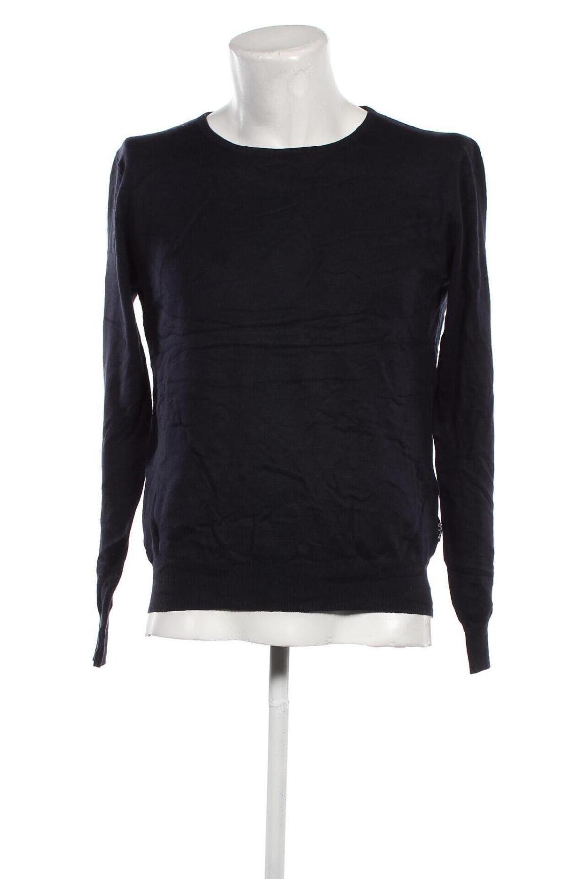 Ανδρικό πουλόβερ, Μέγεθος M, Χρώμα Μπλέ, Τιμή 3,41 €