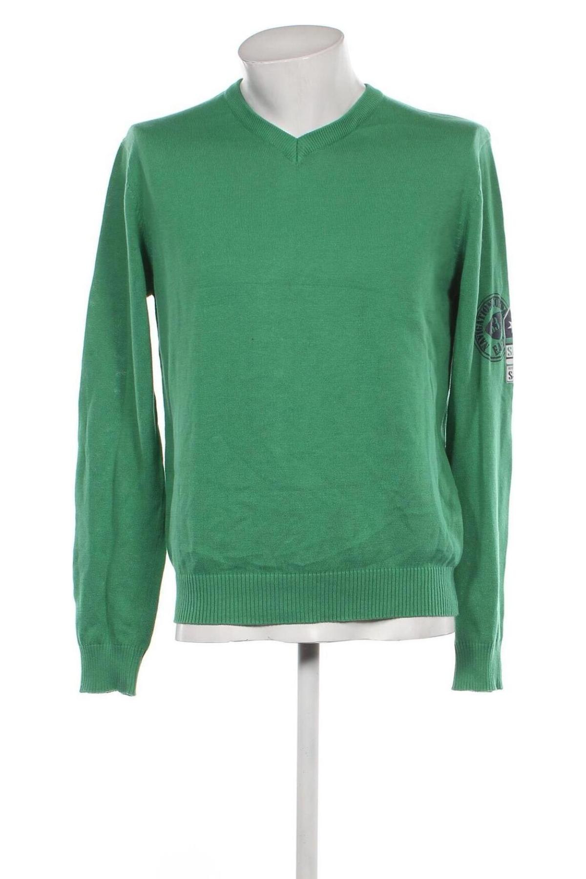Ανδρικό πουλόβερ, Μέγεθος S, Χρώμα Πράσινο, Τιμή 7,18 €