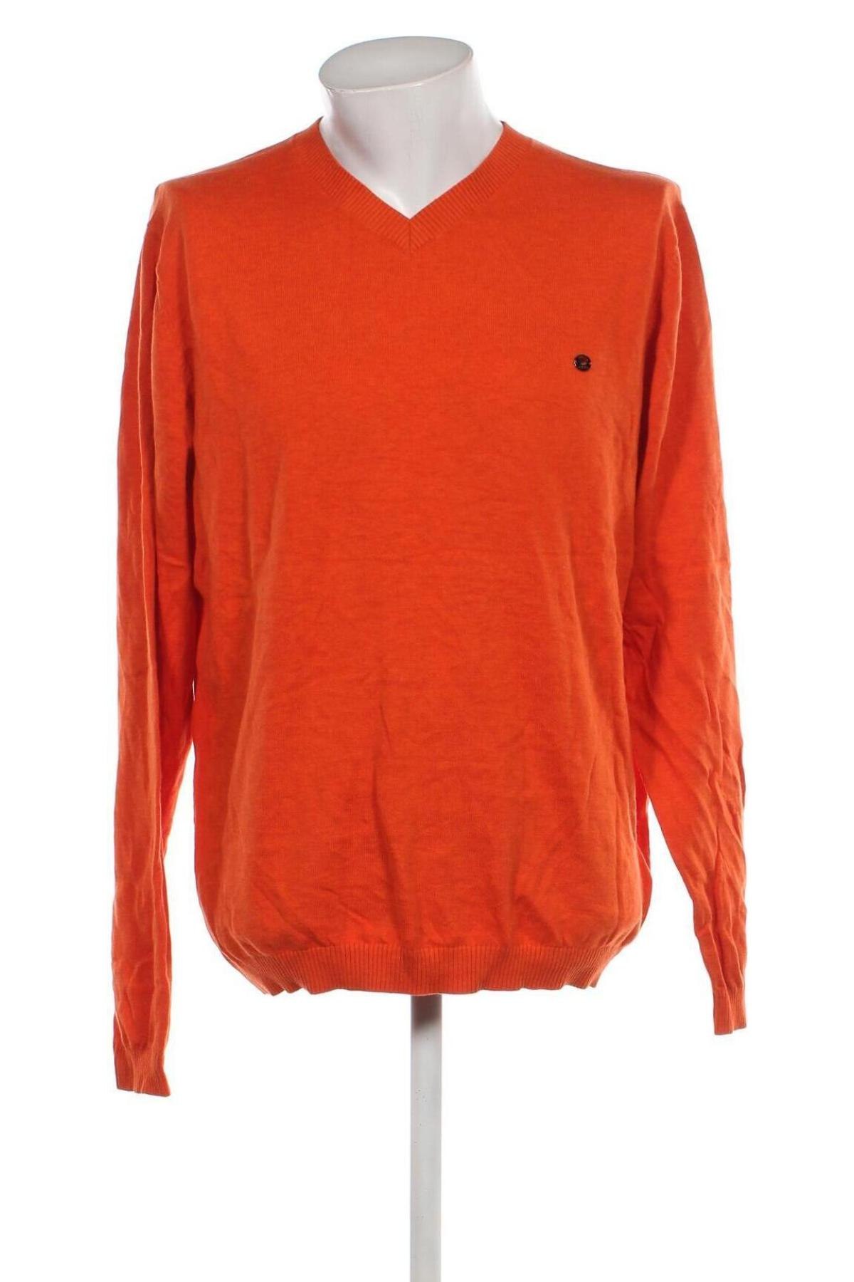 Ανδρικό πουλόβερ Adidas Slvr, Μέγεθος XXL, Χρώμα Πορτοκαλί, Τιμή 31,06 €