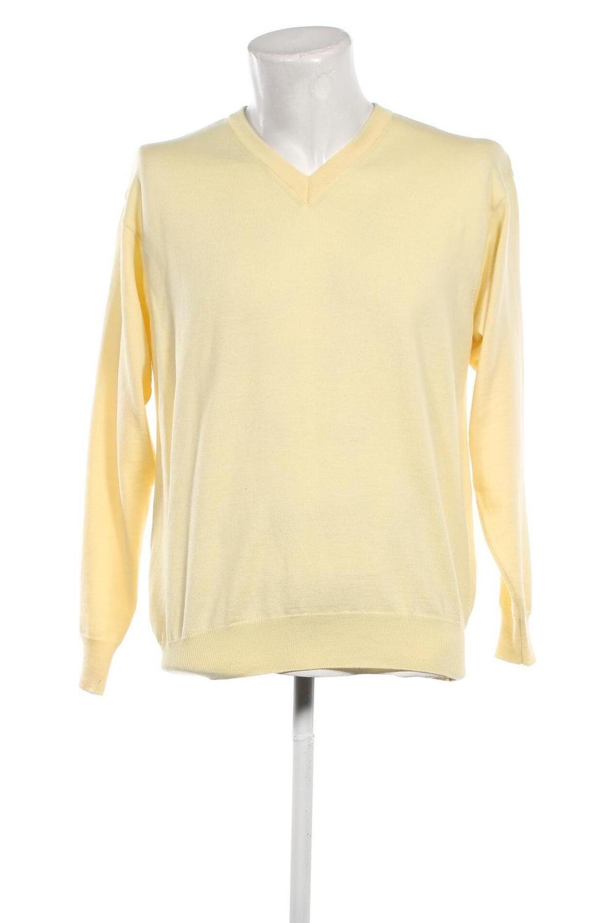 Мъжки пуловер Andrews, Размер M, Цвят Жълт, Цена 10,23 лв.