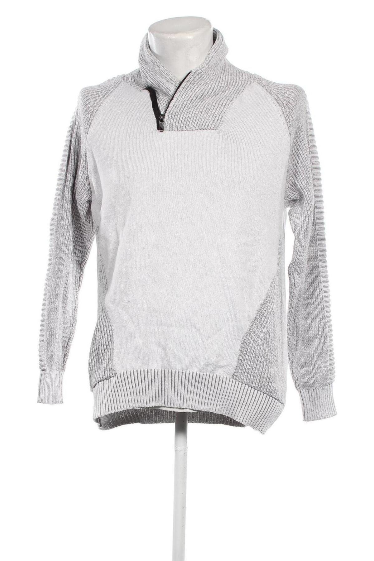 Мъжки пуловер Angelo Litrico, Размер M, Цвят Сив, Цена 11,60 лв.