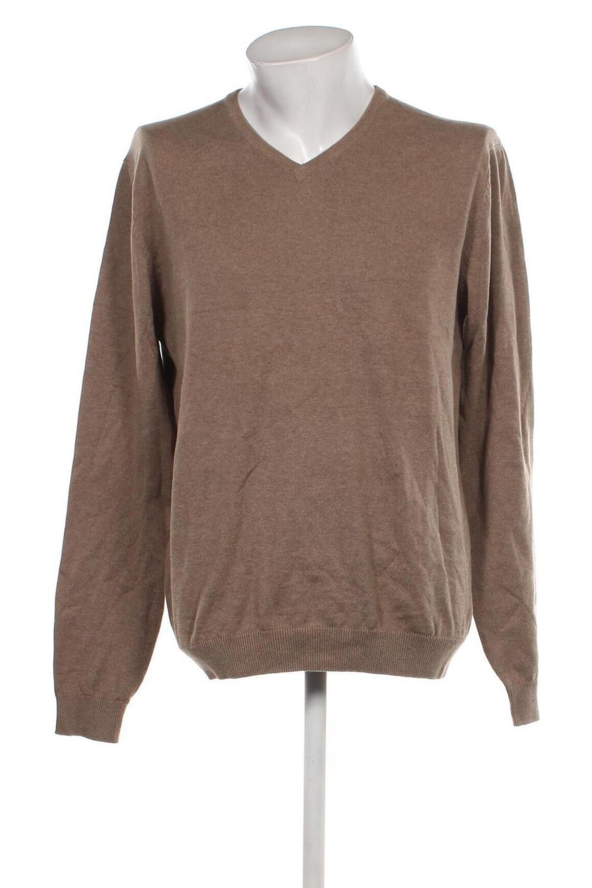Мъжки пуловер Angelo Litrico, Размер XL, Цвят Кафяв, Цена 16,53 лв.