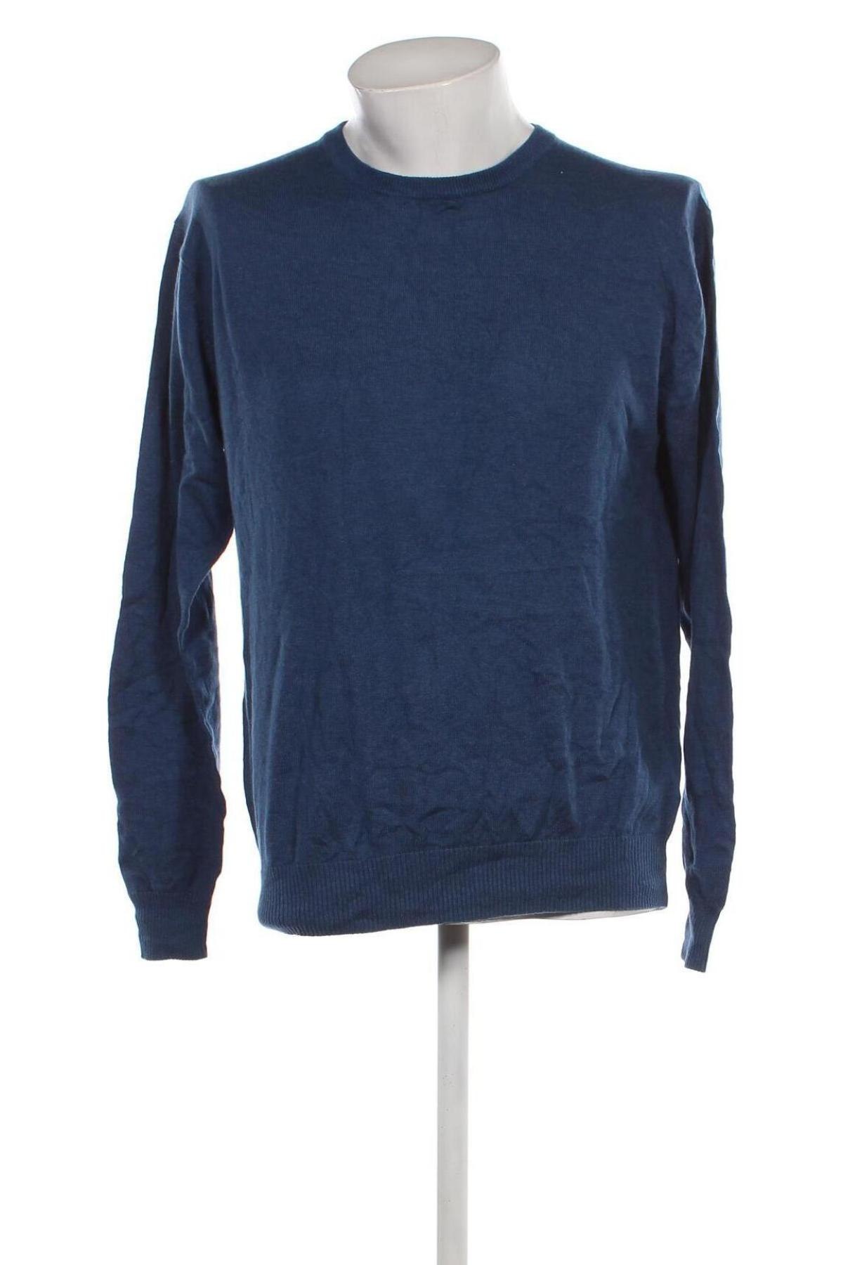 Мъжки пуловер Brook Taverner, Размер M, Цвят Син, Цена 46,00 лв.