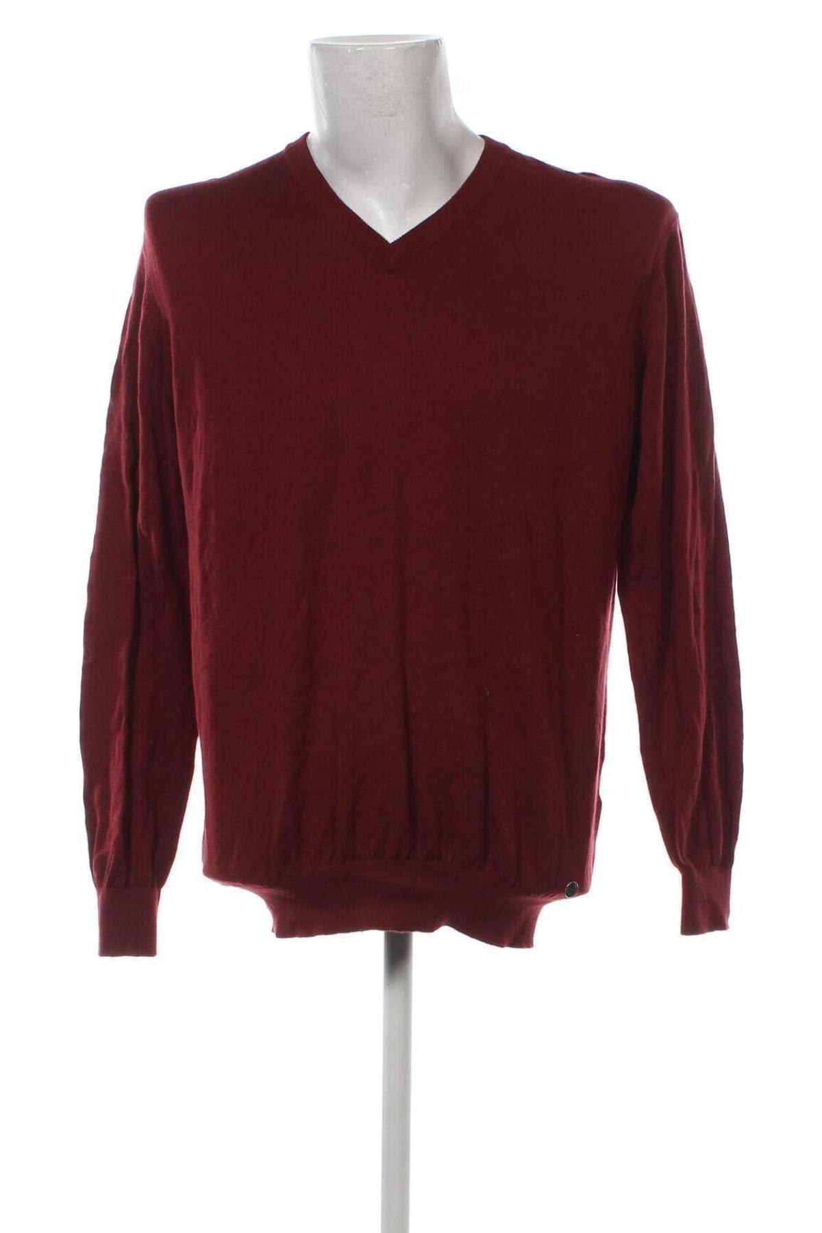 Мъжки пуловер Casa Moda, Размер L, Цвят Червен, Цена 50,22 лв.