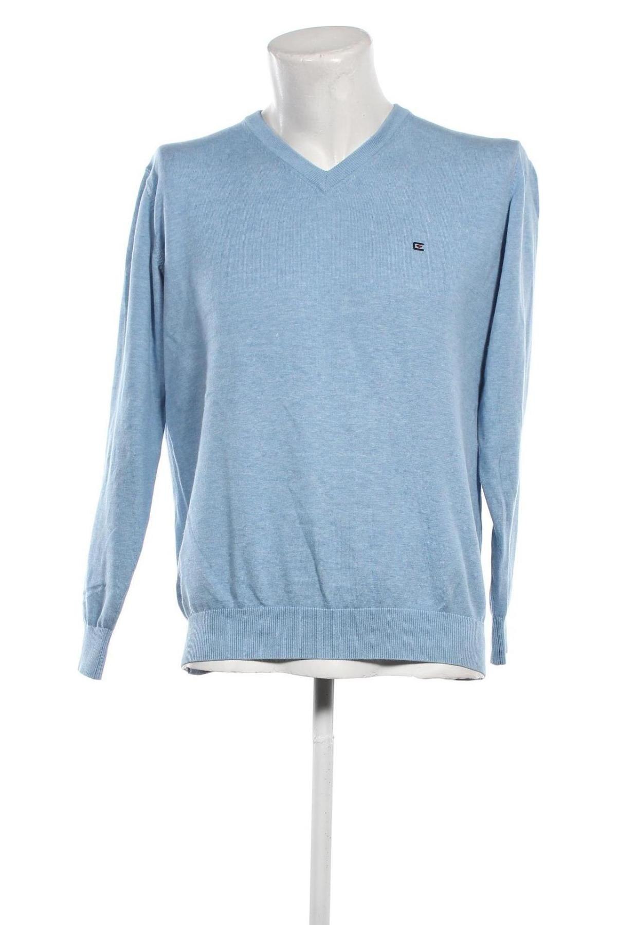 Мъжки пуловер Casa Moda, Размер M, Цвят Син, Цена 62,00 лв.