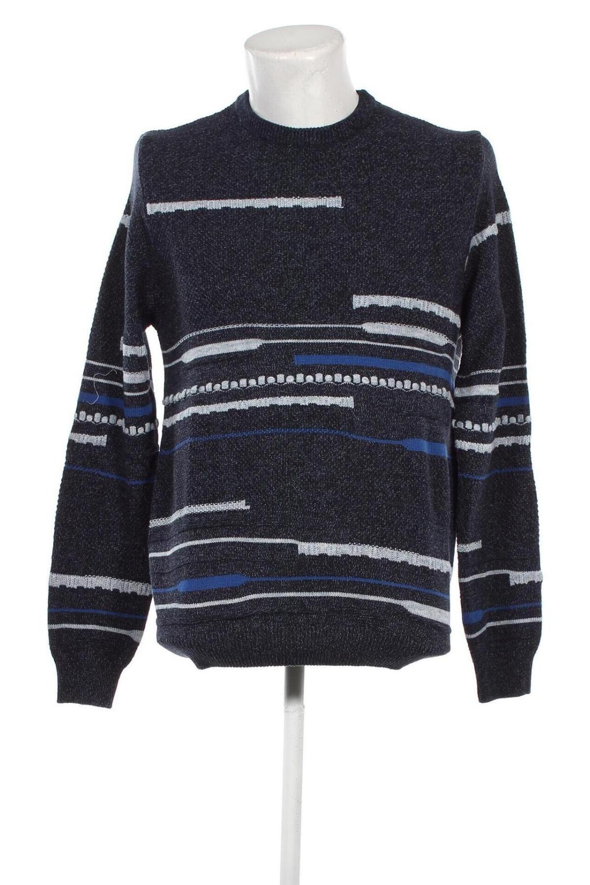 Мъжки пуловер Celio, Размер L, Цвят Син, Цена 17,48 лв.