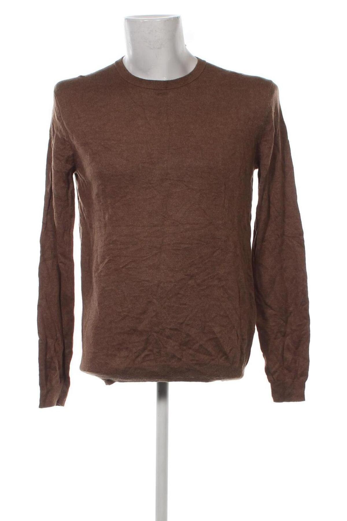 Ανδρικό πουλόβερ Celio, Μέγεθος L, Χρώμα Καφέ, Τιμή 9,69 €