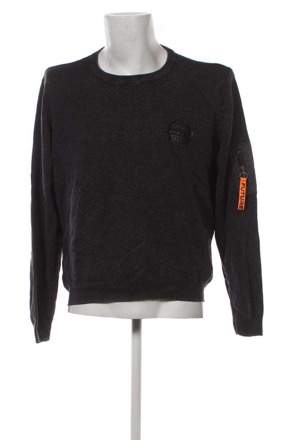 Мъжки пуловер Chapter, Размер XL, Цвят Сив, Цена 29,00 лв.