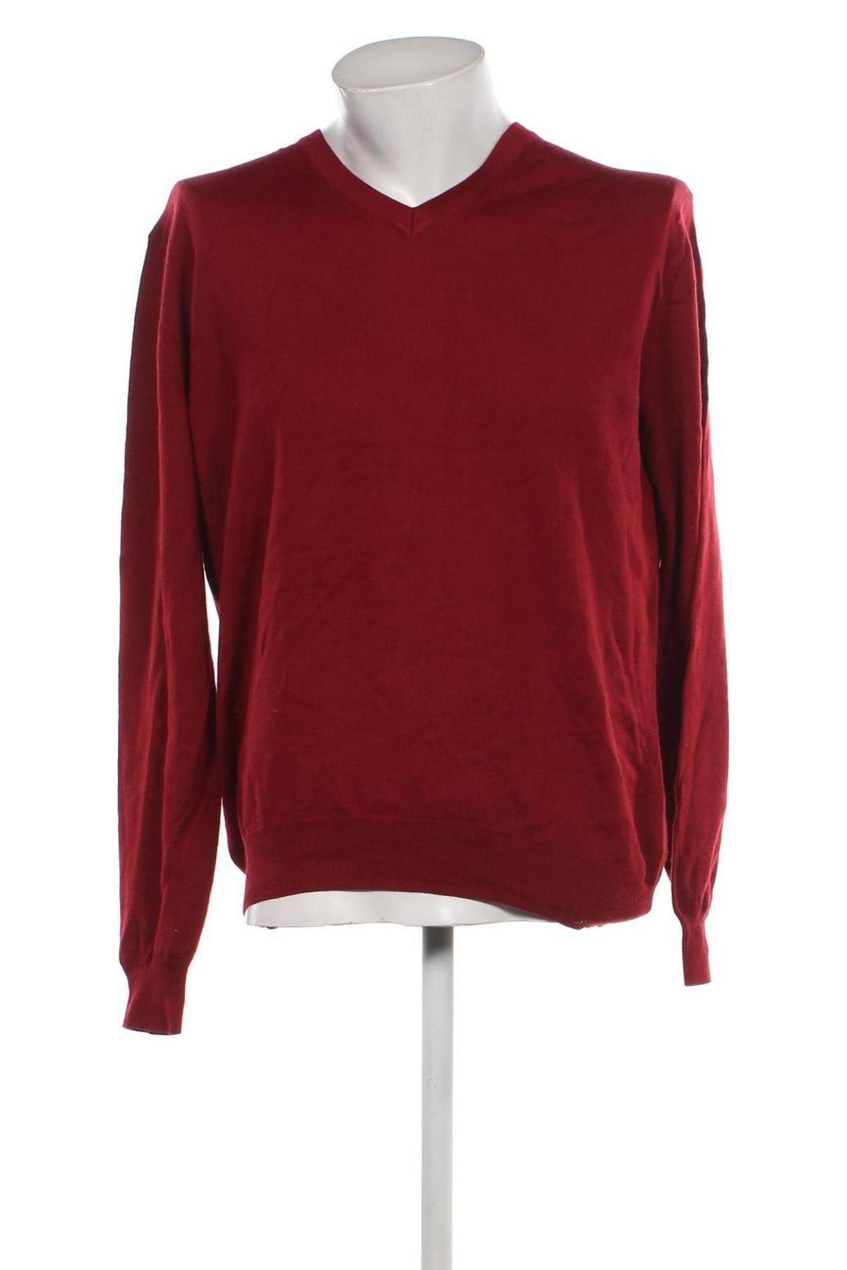 Мъжки пуловер Christian Berg, Размер L, Цвят Червен, Цена 22,14 лв.