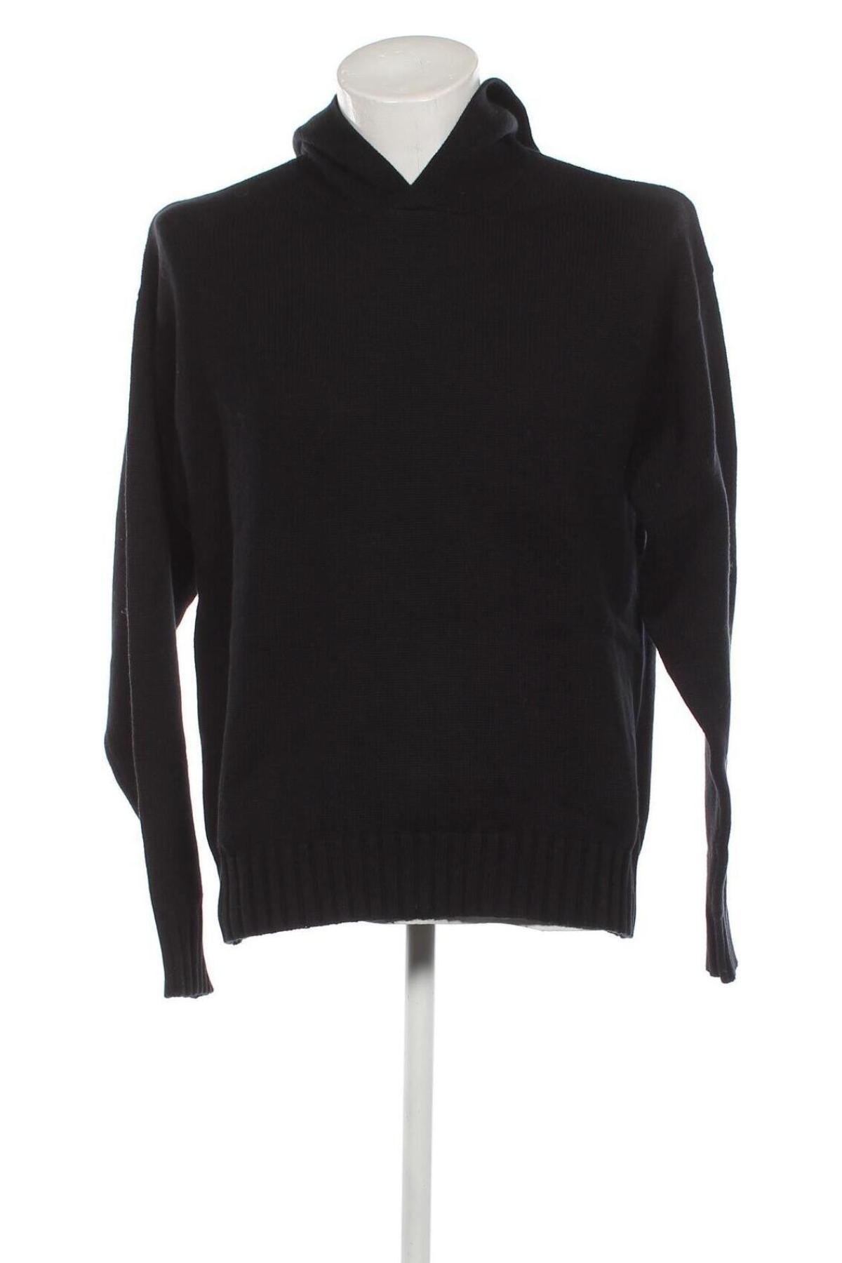 Мъжки пуловер Dan Fox X About You, Размер M, Цвят Черен, Цена 23,10 лв.