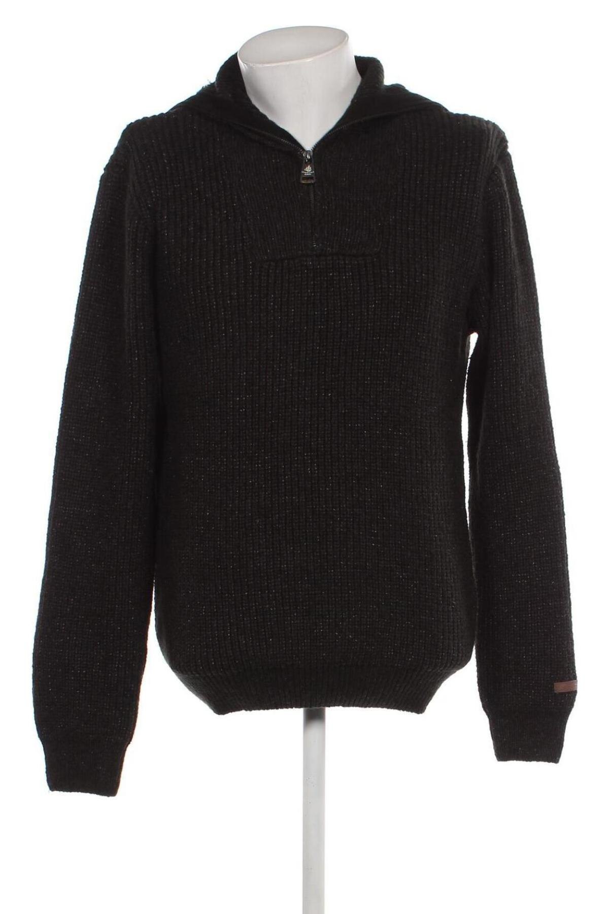 Ανδρικό πουλόβερ Dreimaster, Μέγεθος XL, Χρώμα Μαύρο, Τιμή 54,61 €