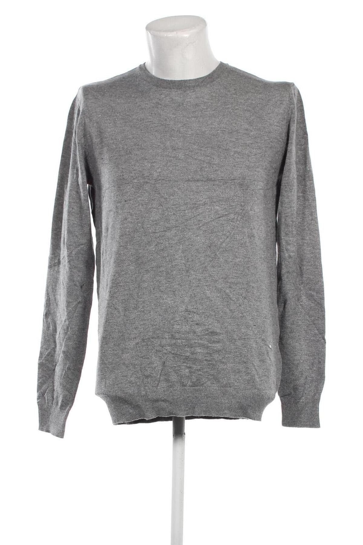 Ανδρικό πουλόβερ Eight2Nine, Μέγεθος L, Χρώμα Γκρί, Τιμή 25,72 €