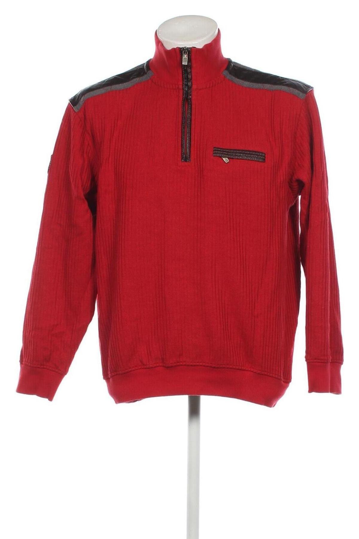 Ανδρικό πουλόβερ Engbers, Μέγεθος XL, Χρώμα Κόκκινο, Τιμή 19,84 €
