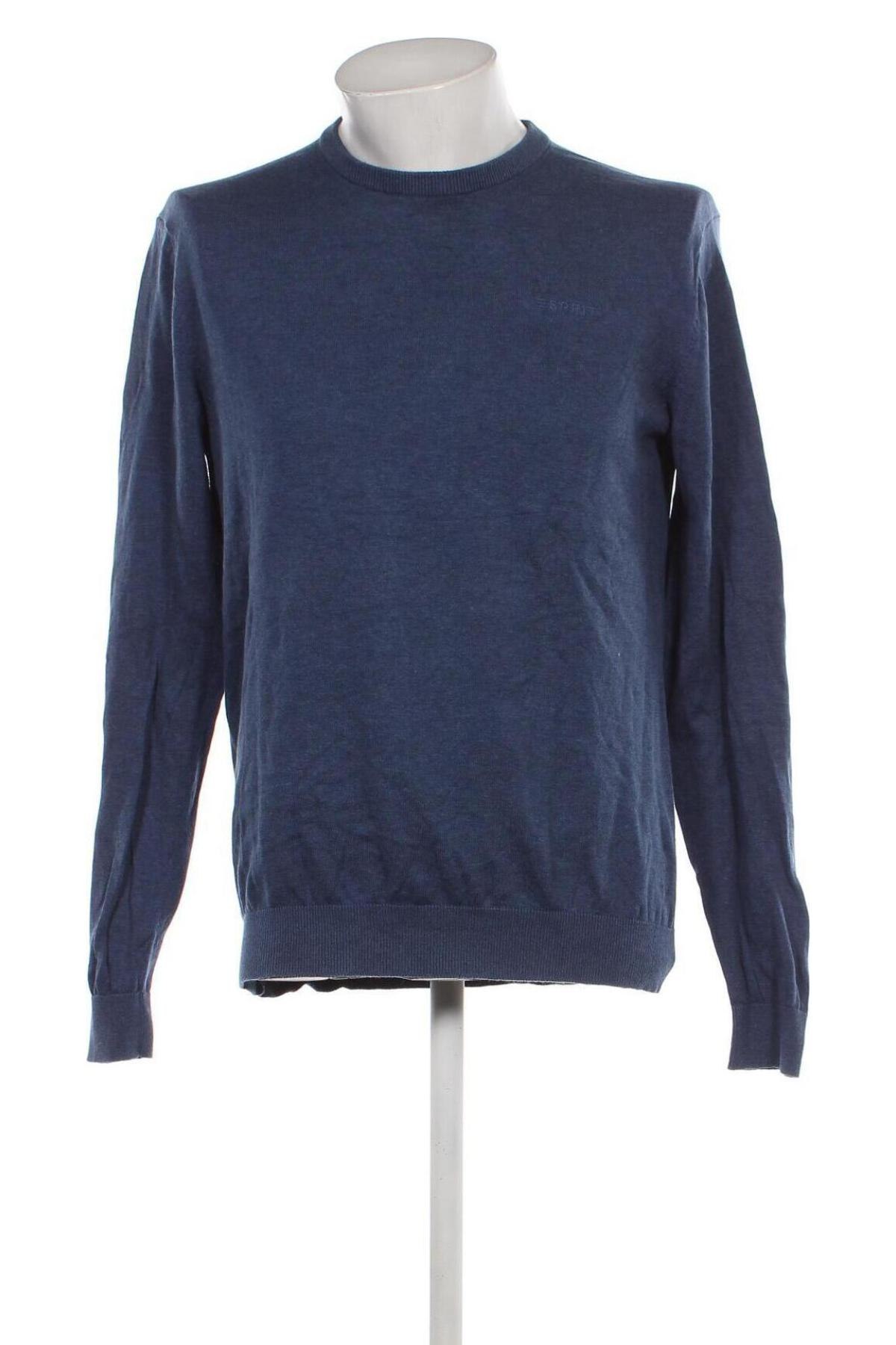 Ανδρικό πουλόβερ Esprit, Μέγεθος L, Χρώμα Μπλέ, Τιμή 11,99 €