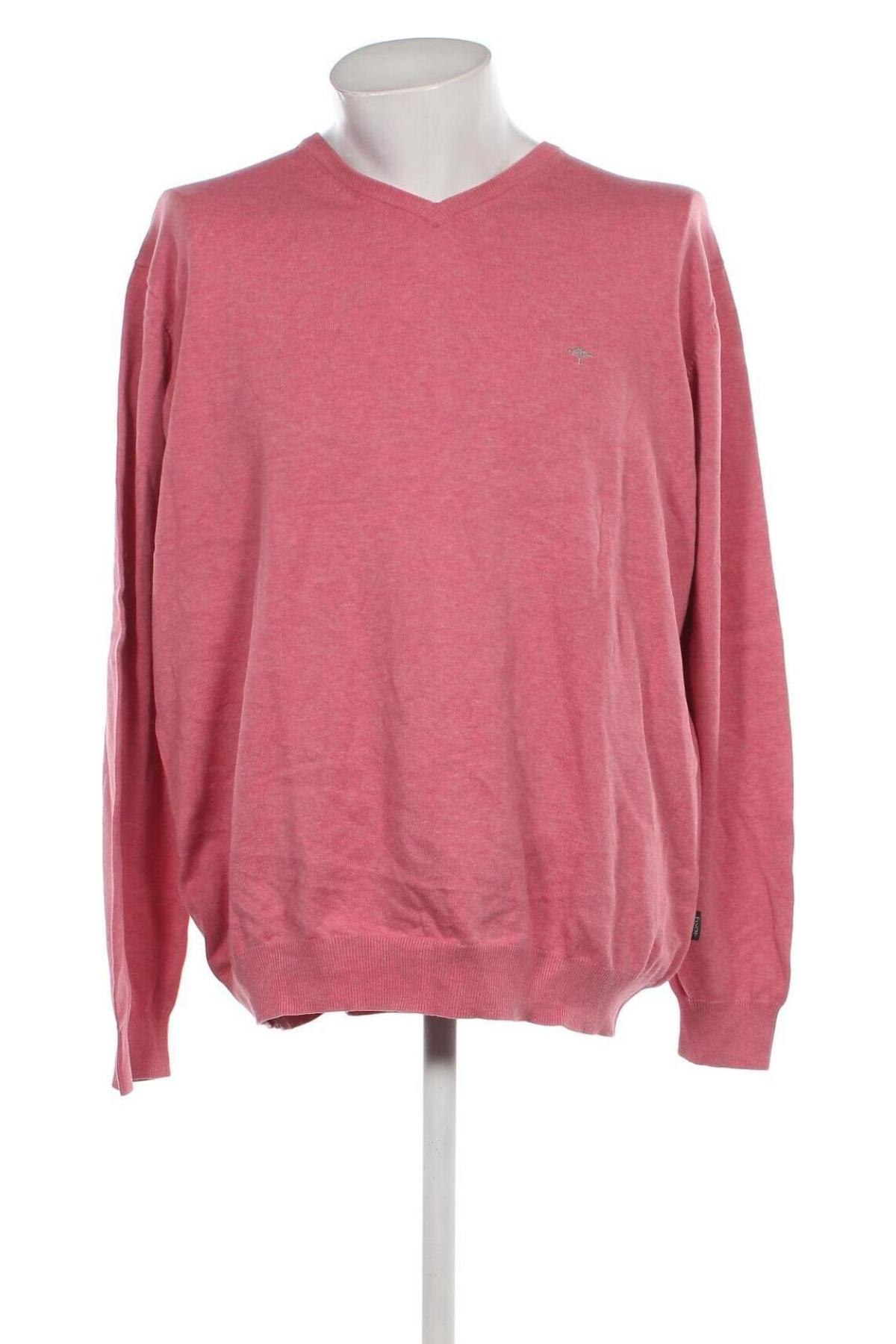 Ανδρικό πουλόβερ Fynch-Hatton, Μέγεθος XXL, Χρώμα Ρόζ , Τιμή 9,59 €