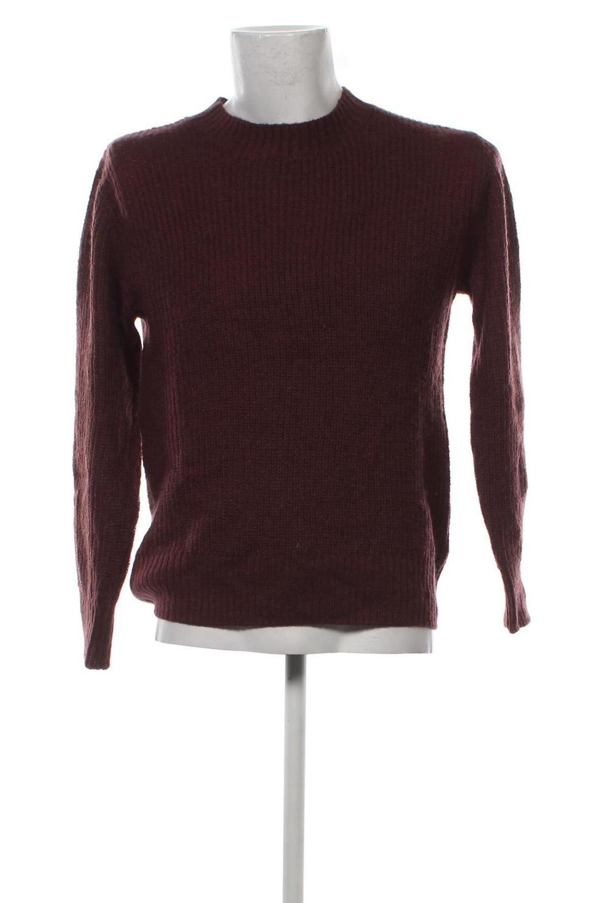 Мъжки пуловер H&M, Размер M, Цвят Червен, Цена 15,66 лв.