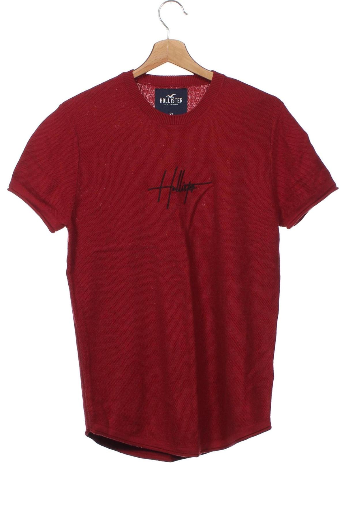 Ανδρικό πουλόβερ Hollister, Μέγεθος XS, Χρώμα Κόκκινο, Τιμή 10,32 €