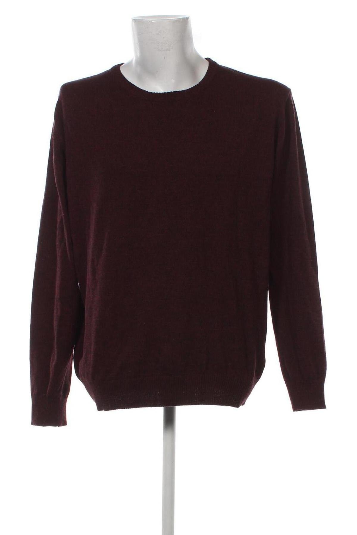 Herrenpullover Identic, Größe XXL, Farbe Rot, Preis 10,90 €