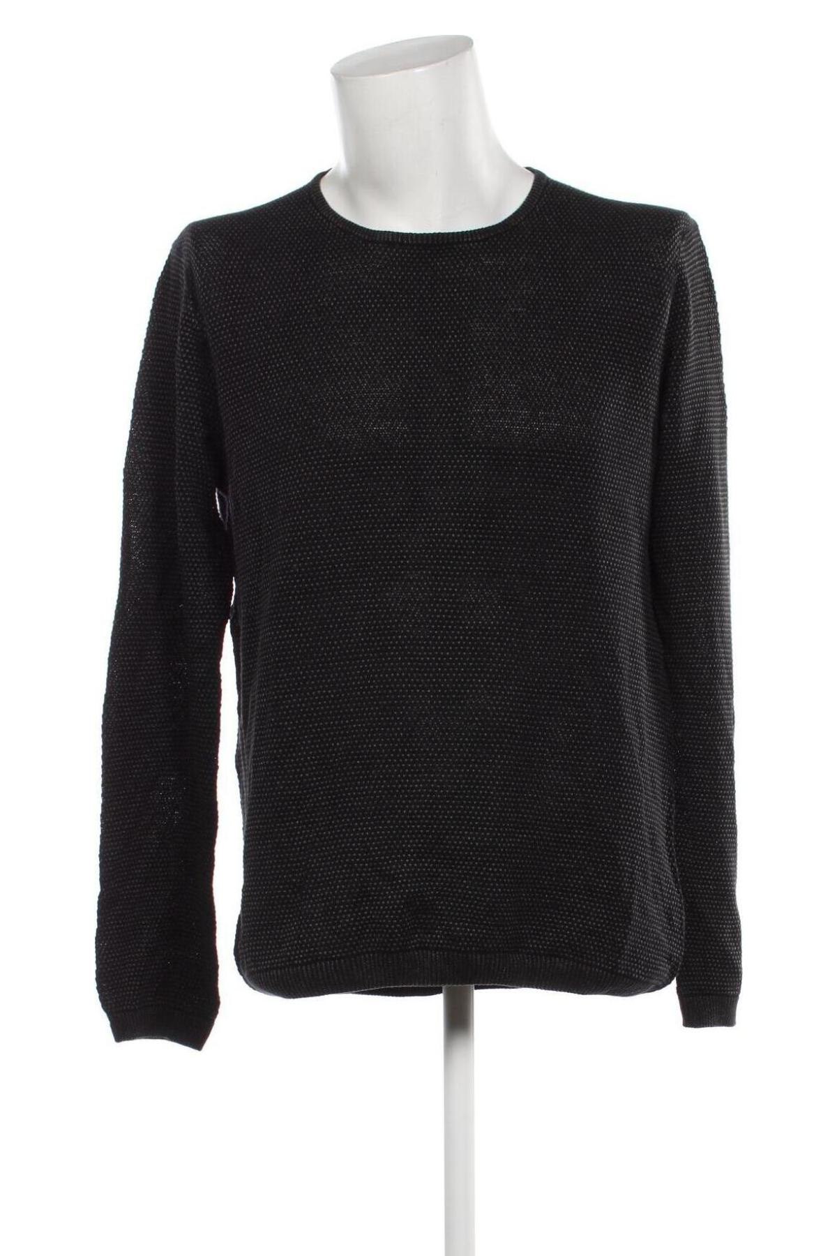 Ανδρικό πουλόβερ Identic, Μέγεθος XL, Χρώμα Μαύρο, Τιμή 6,28 €