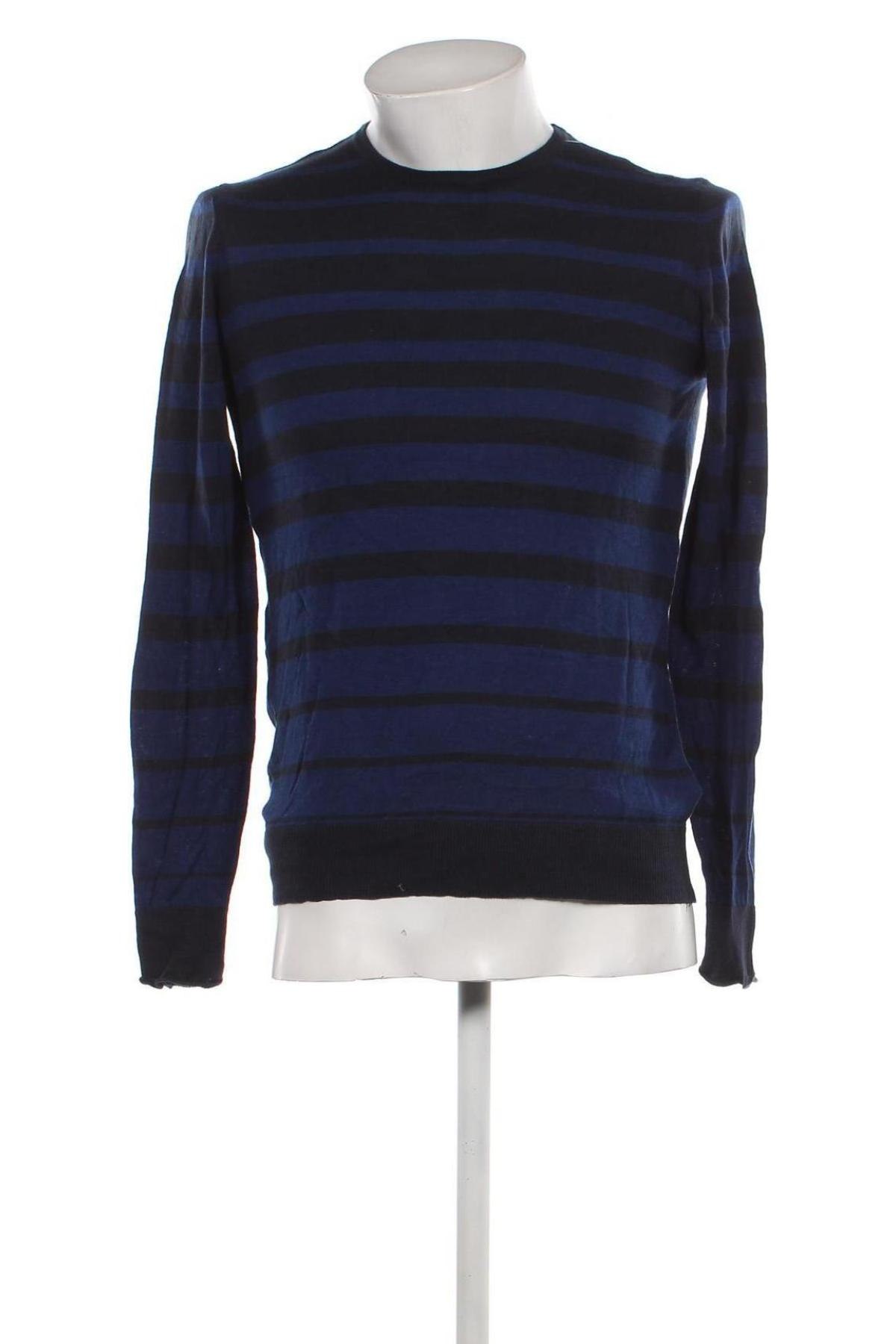 Ανδρικό πουλόβερ J.Hart & Bros., Μέγεθος S, Χρώμα Μπλέ, Τιμή 6,28 €