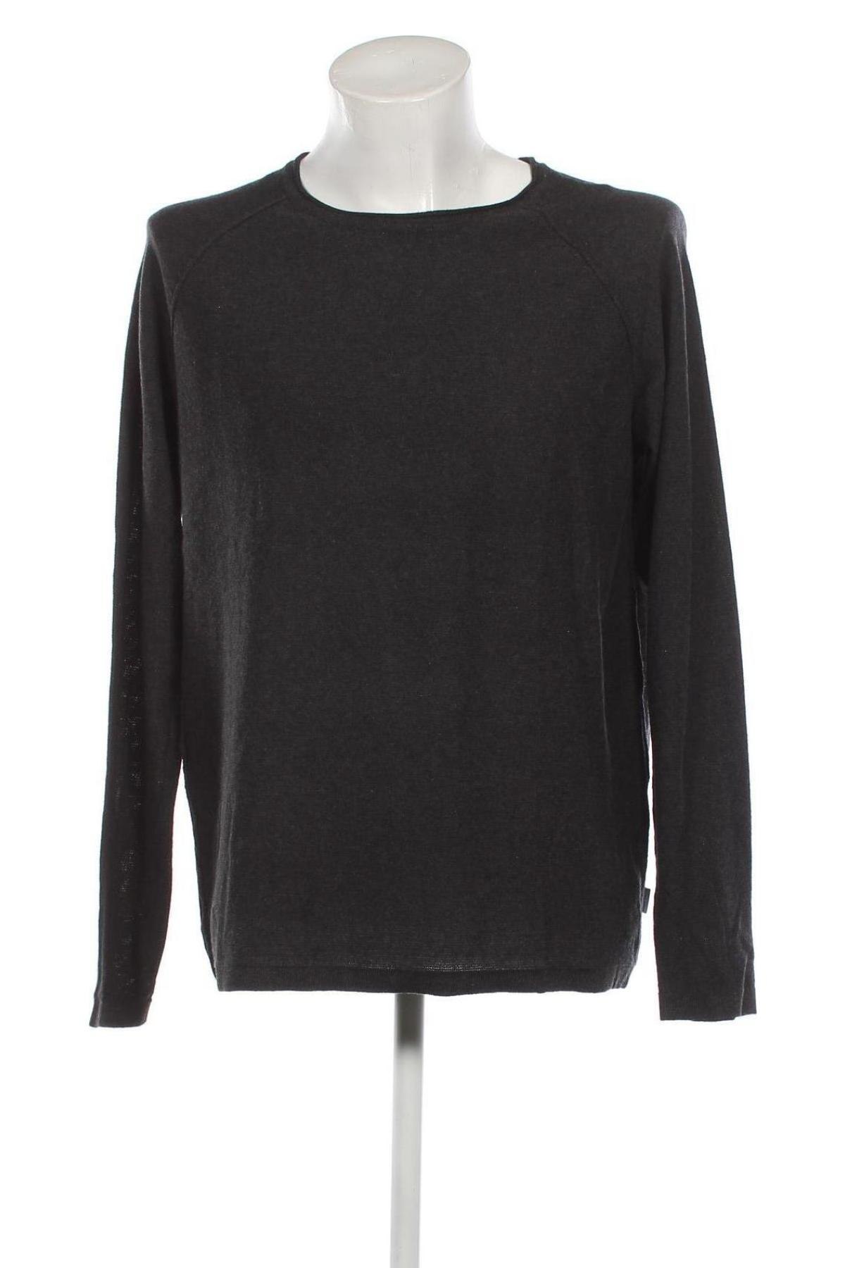 Ανδρικό πουλόβερ Jack & Jones, Μέγεθος XL, Χρώμα Γκρί, Τιμή 10,72 €