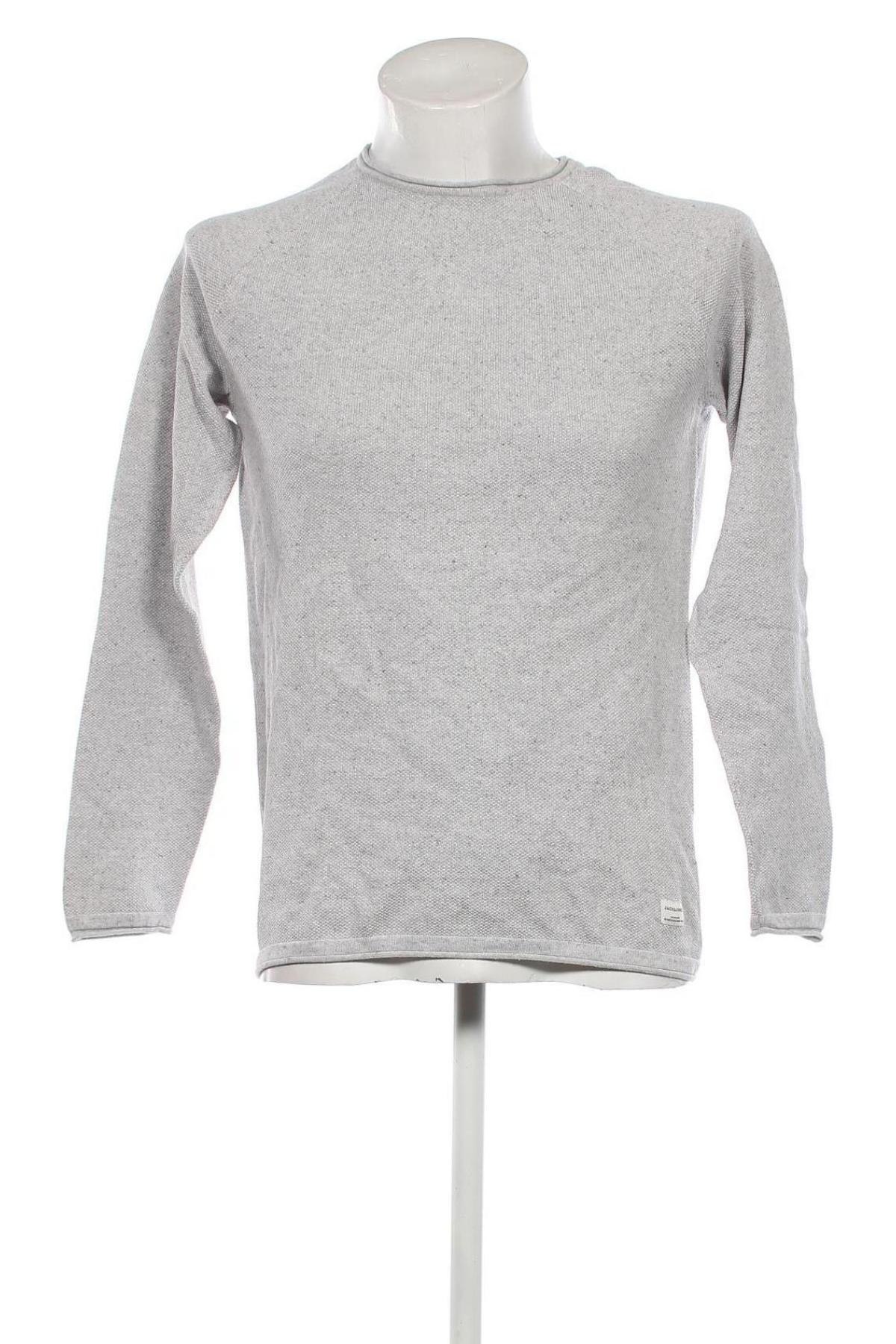 Ανδρικό πουλόβερ Jack & Jones, Μέγεθος M, Χρώμα Γκρί, Τιμή 7,36 €