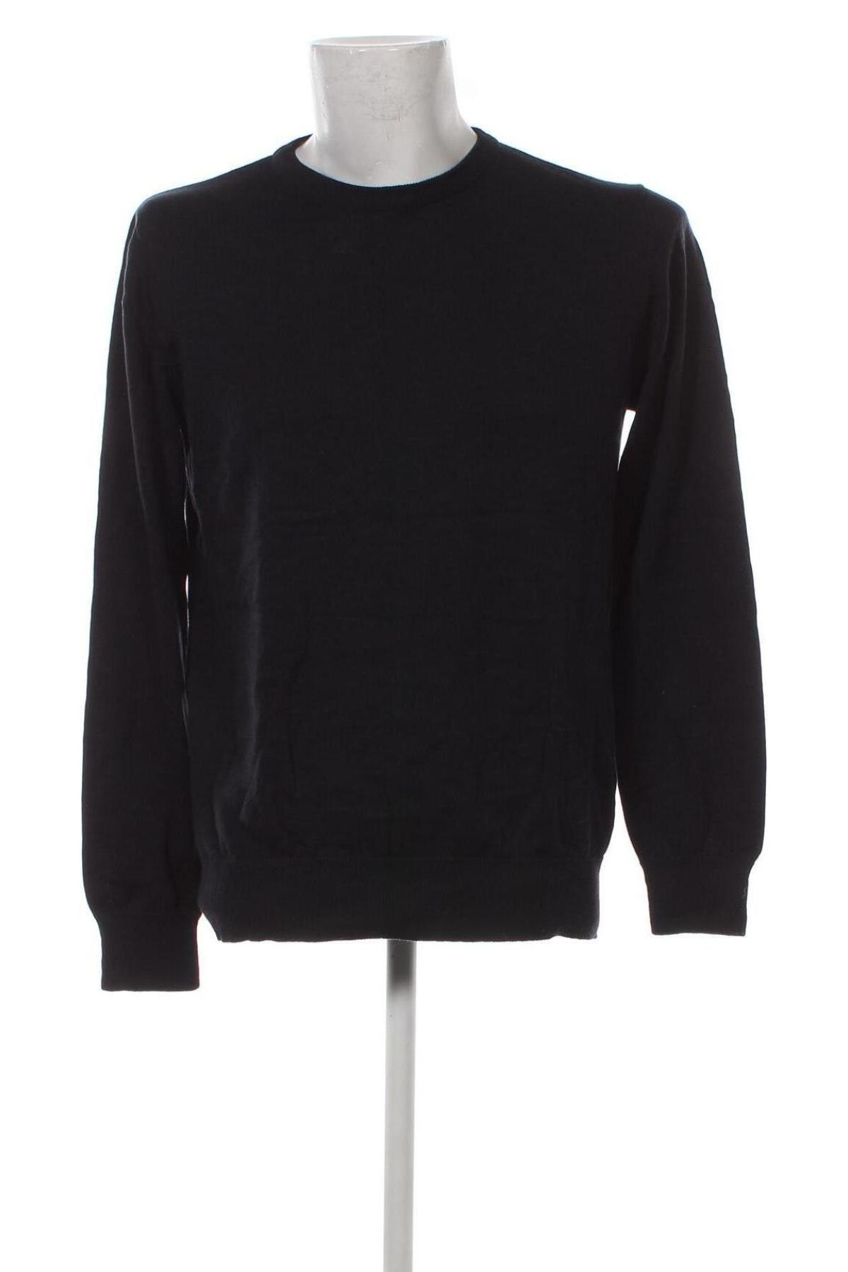 Мъжки пуловер Jack & Jones, Размер L, Цвят Син, Цена 18,36 лв.