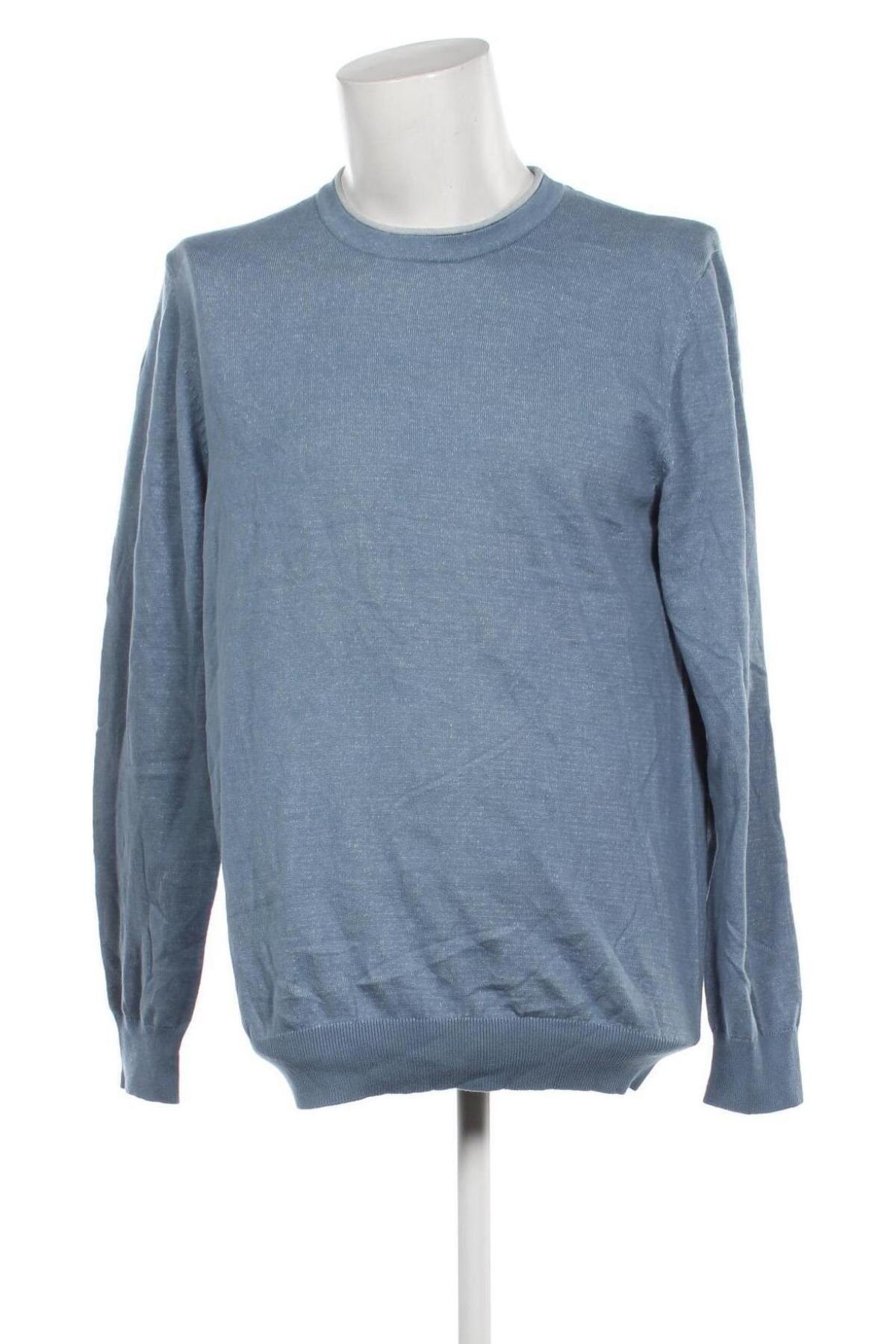 Мъжки пуловер Jeanswest, Размер L, Цвят Син, Цена 18,36 лв.