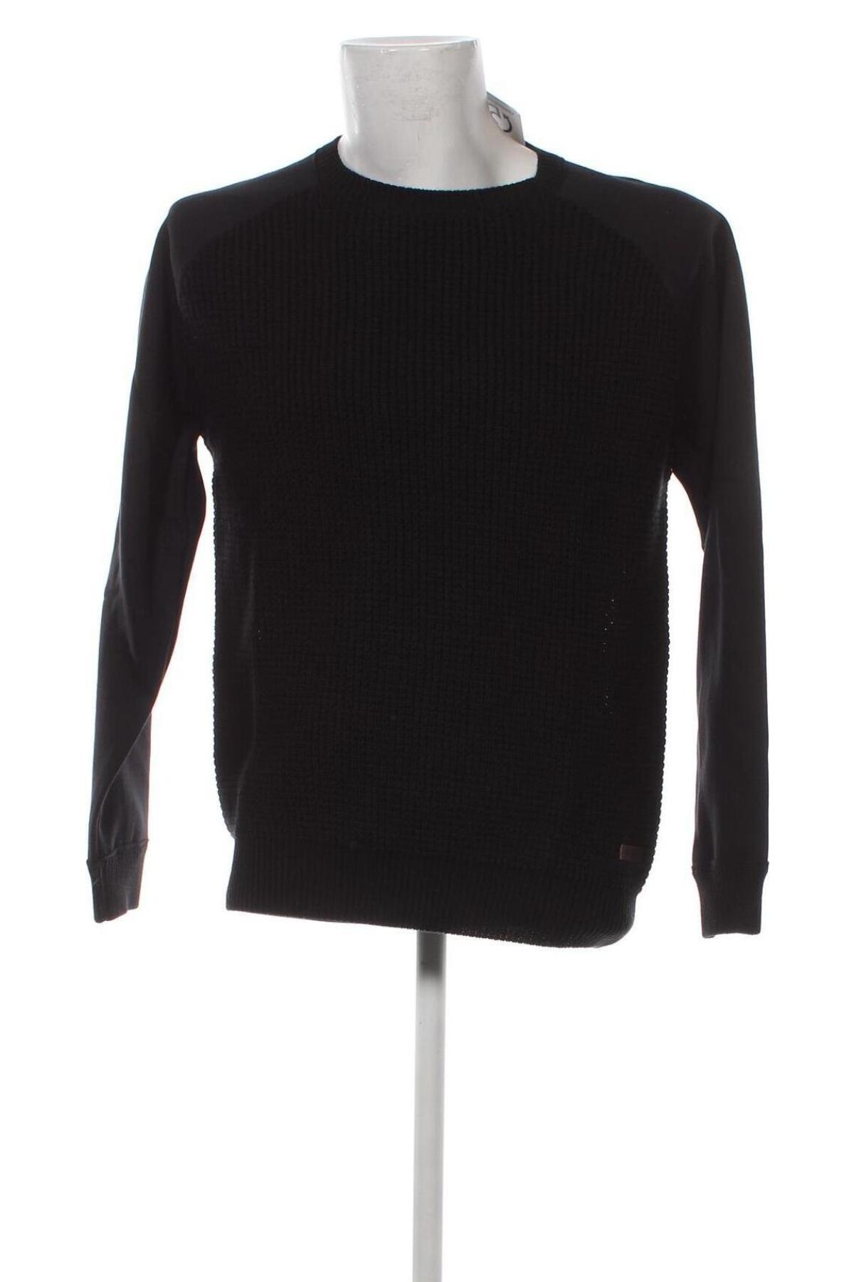 Мъжки пуловер Pepe Jeans, Размер M, Цвят Черен, Цена 75,60 лв.
