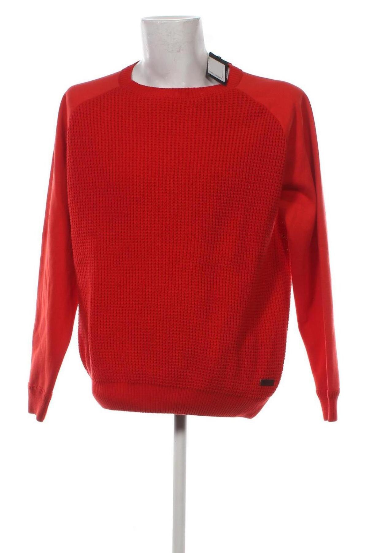 Ανδρικό πουλόβερ Pepe Jeans, Μέγεθος XL, Χρώμα Κόκκινο, Τιμή 41,13 €