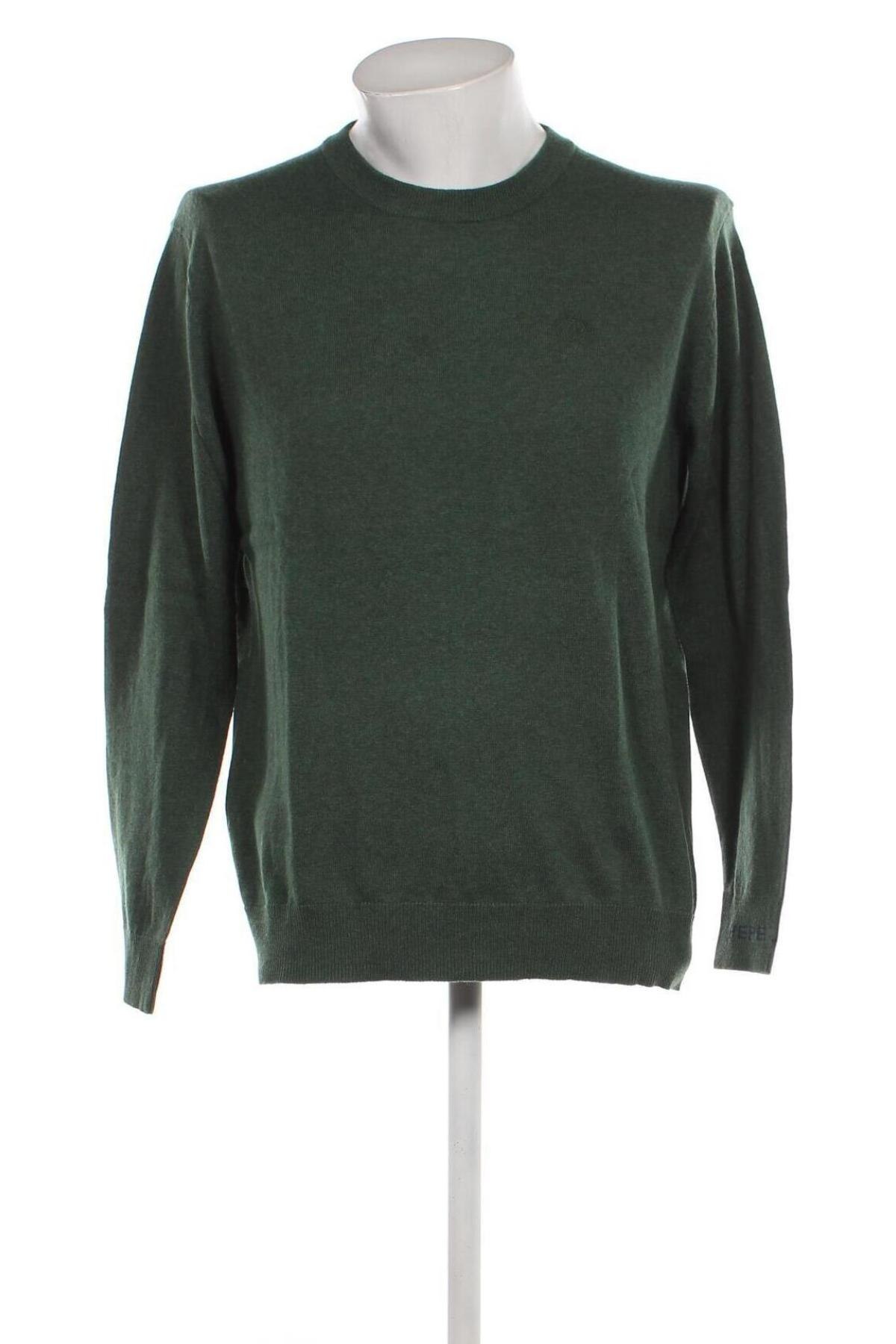 Мъжки пуловер Pepe Jeans, Размер L, Цвят Зелен, Цена 140,00 лв.