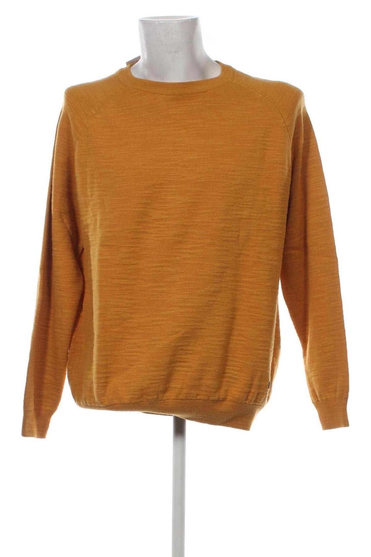 Мъжки пуловер Pepe Jeans, Размер XXL, Цвят Жълт, Цена 79,80 лв.
