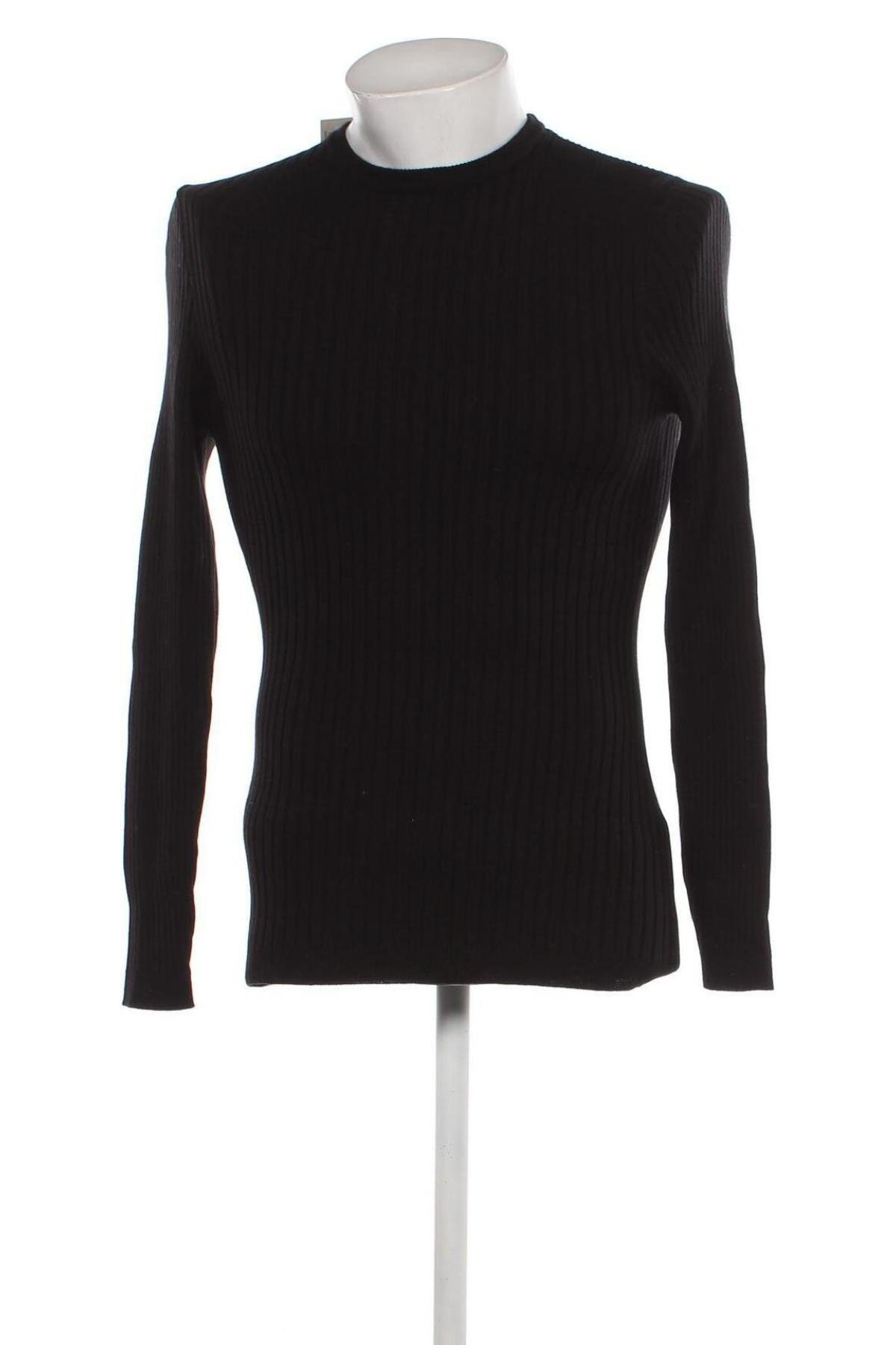 Ανδρικό πουλόβερ Pier One, Μέγεθος M, Χρώμα Μαύρο, Τιμή 11,38 €
