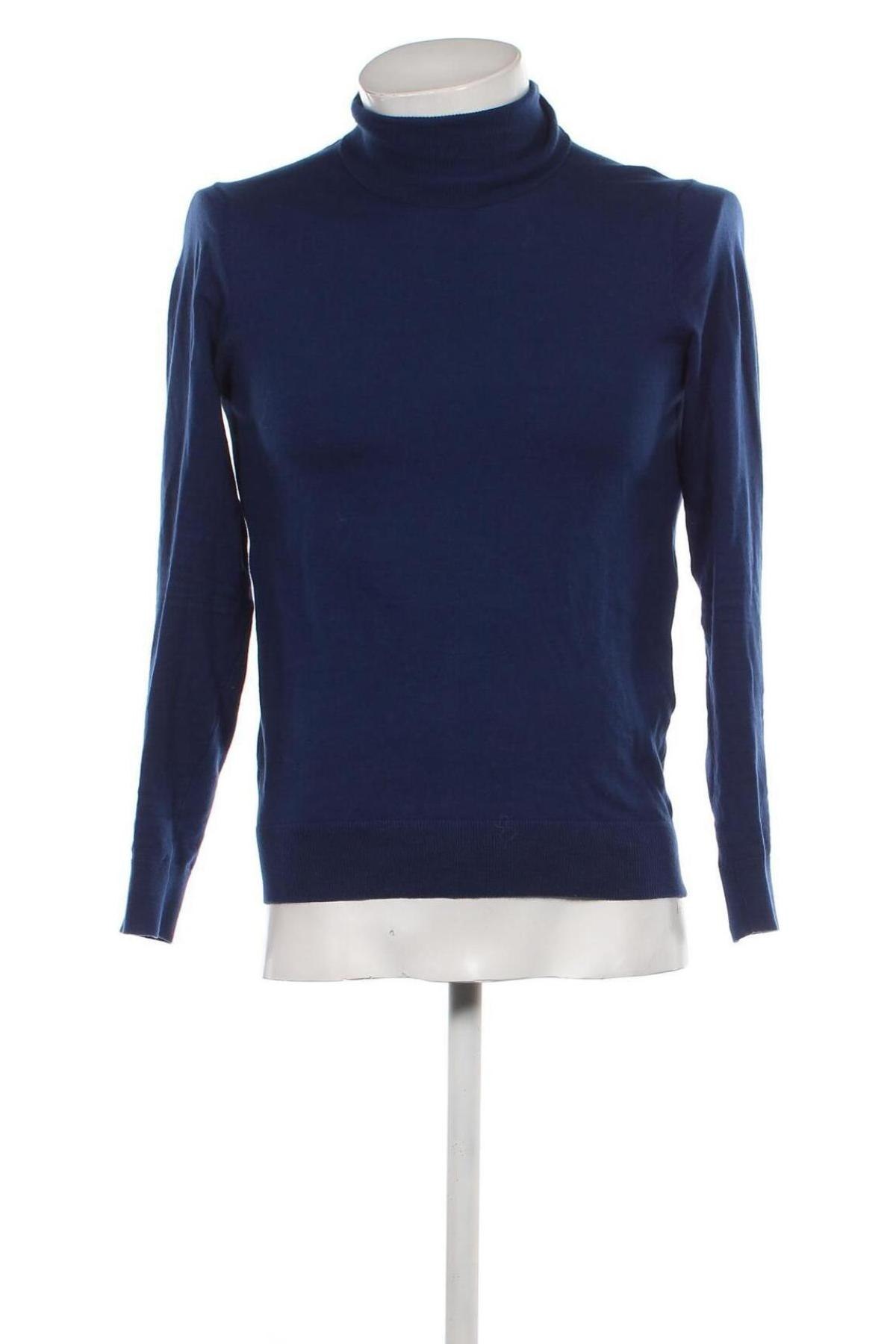 Мъжки пуловер Pier One, Размер XS, Цвят Син, Цена 21,62 лв.