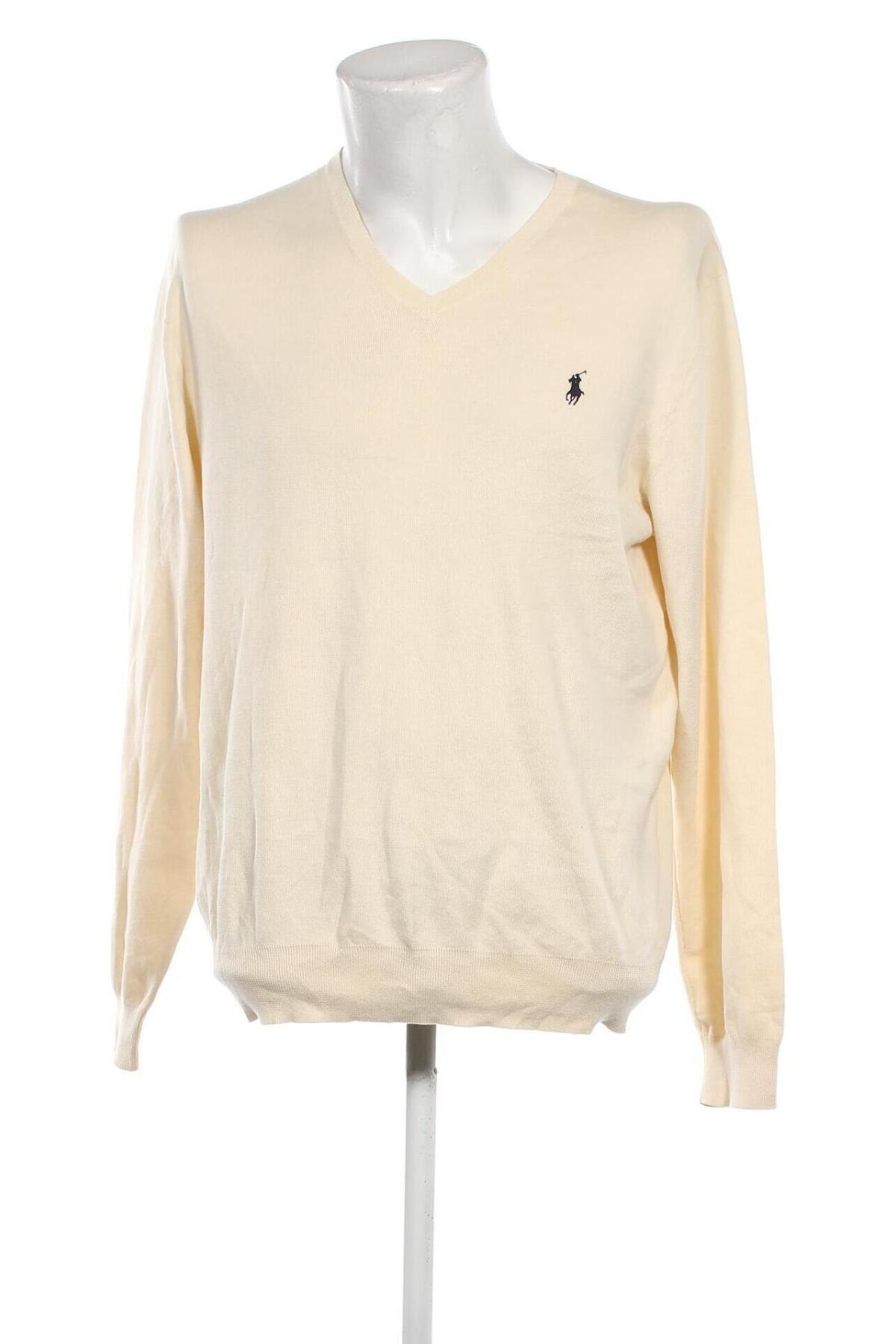 Ανδρικό πουλόβερ Polo By Ralph Lauren, Μέγεθος XL, Χρώμα Εκρού, Τιμή 84,74 €