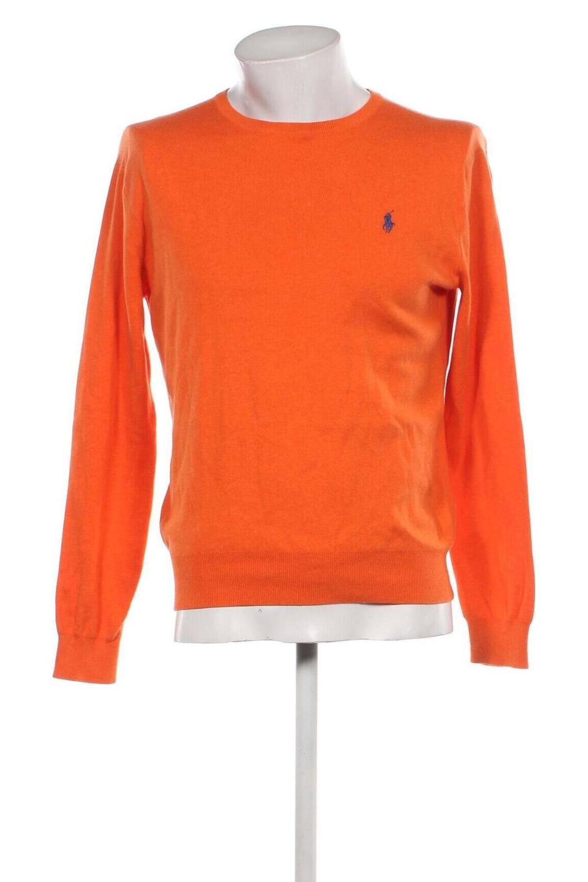 Herrenpullover Polo By Ralph Lauren, Größe M, Farbe Orange, Preis 95,34 €