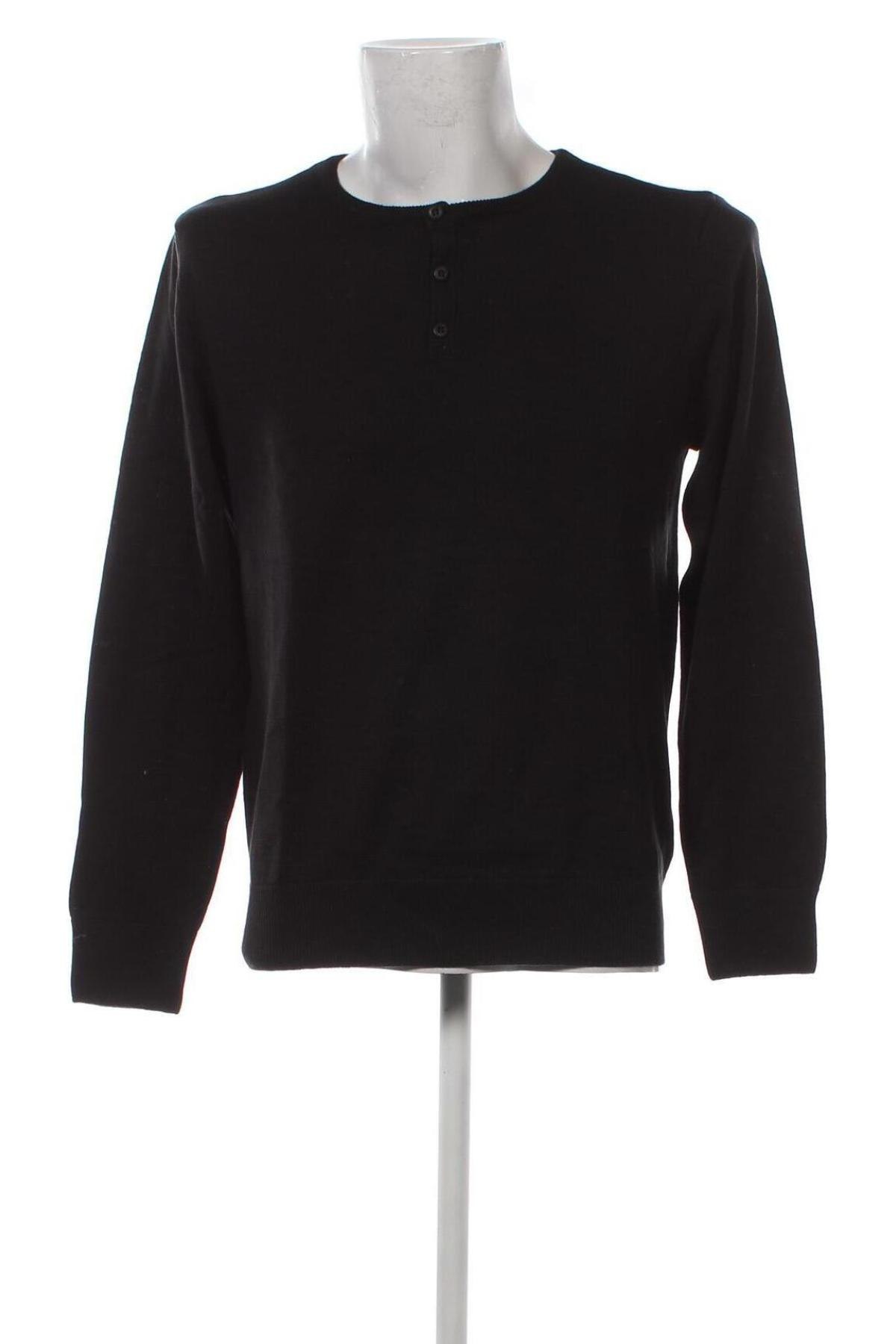 Мъжки пуловер Rainbow, Размер M, Цвят Черен, Цена 16,53 лв.