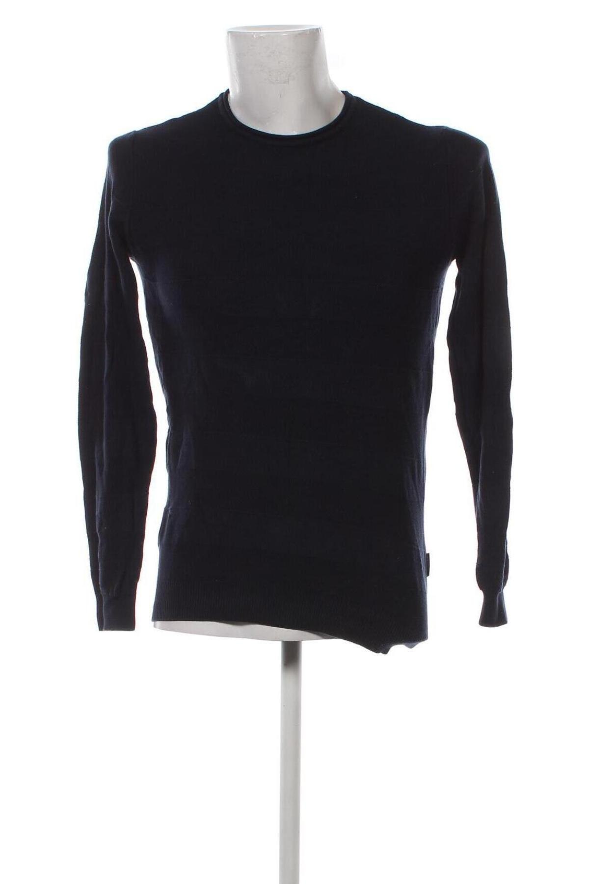 Ανδρικό πουλόβερ Rebel, Μέγεθος L, Χρώμα Μπλέ, Τιμή 17,94 €