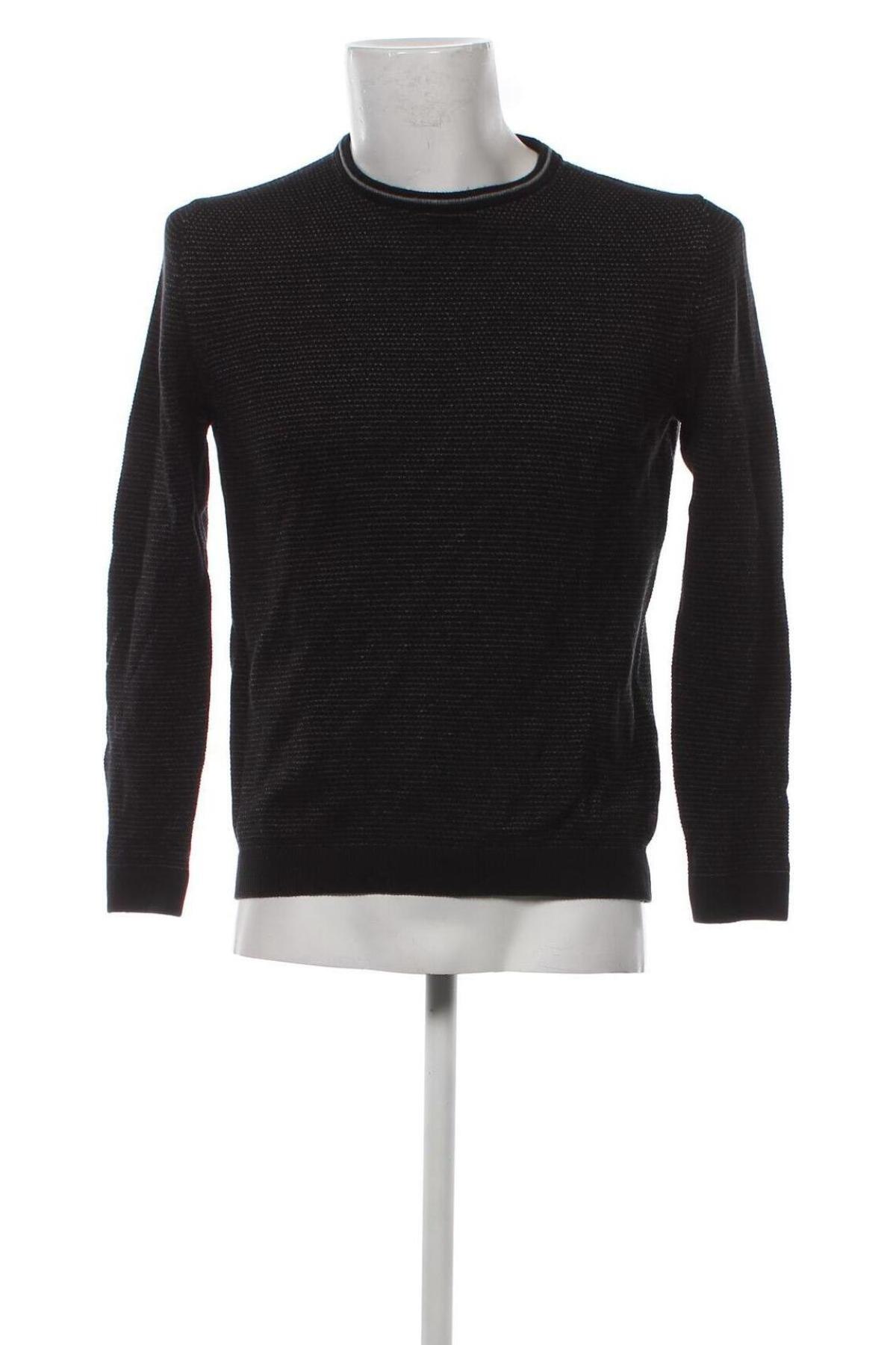 Мъжки пуловер S.Oliver, Размер M, Цвят Черен, Цена 18,36 лв.