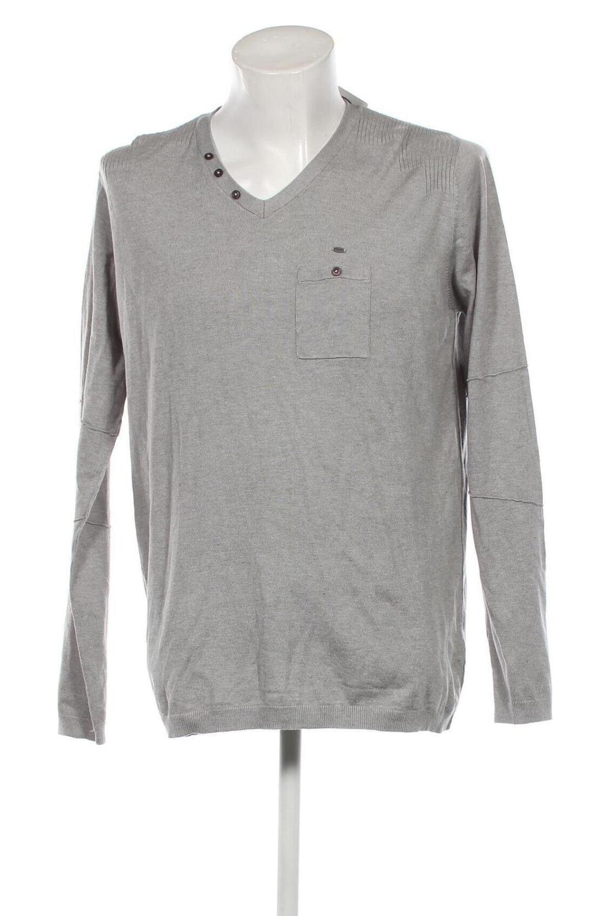 Ανδρικό πουλόβερ, Μέγεθος XXL, Χρώμα Γκρί, Τιμή 26,04 €
