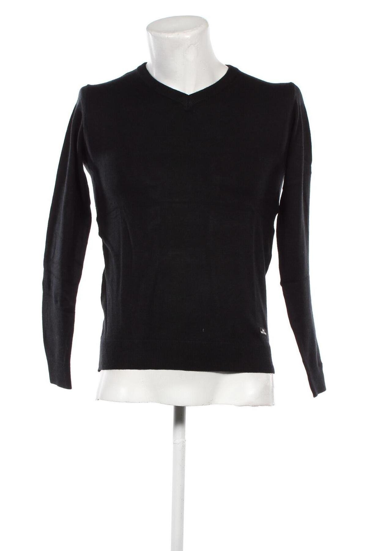 Ανδρικό πουλόβερ Saint Hilaire, Μέγεθος S, Χρώμα Μαύρο, Τιμή 9,25 €