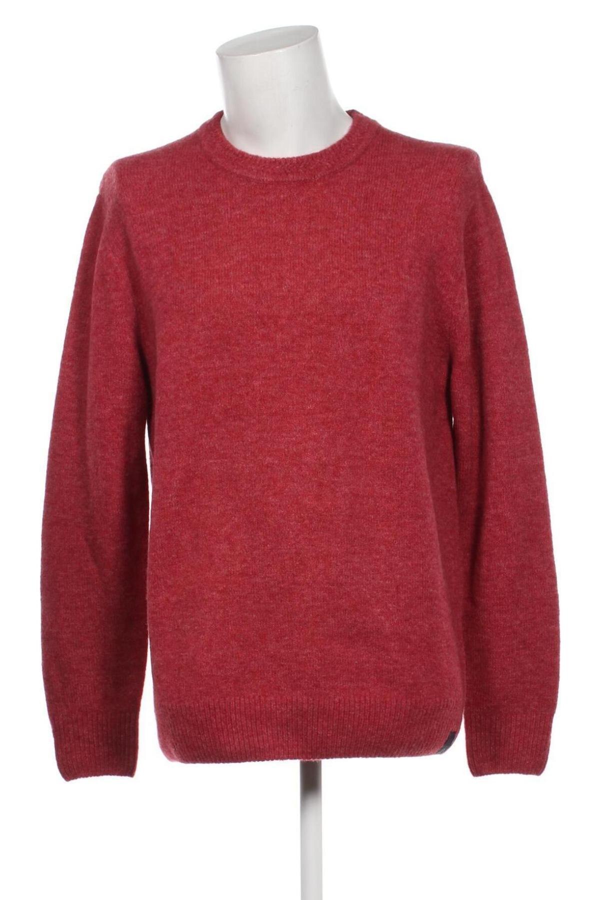 Męski sweter Scotch & Soda, Rozmiar XL, Kolor Czerwony, Cena 271,88 zł