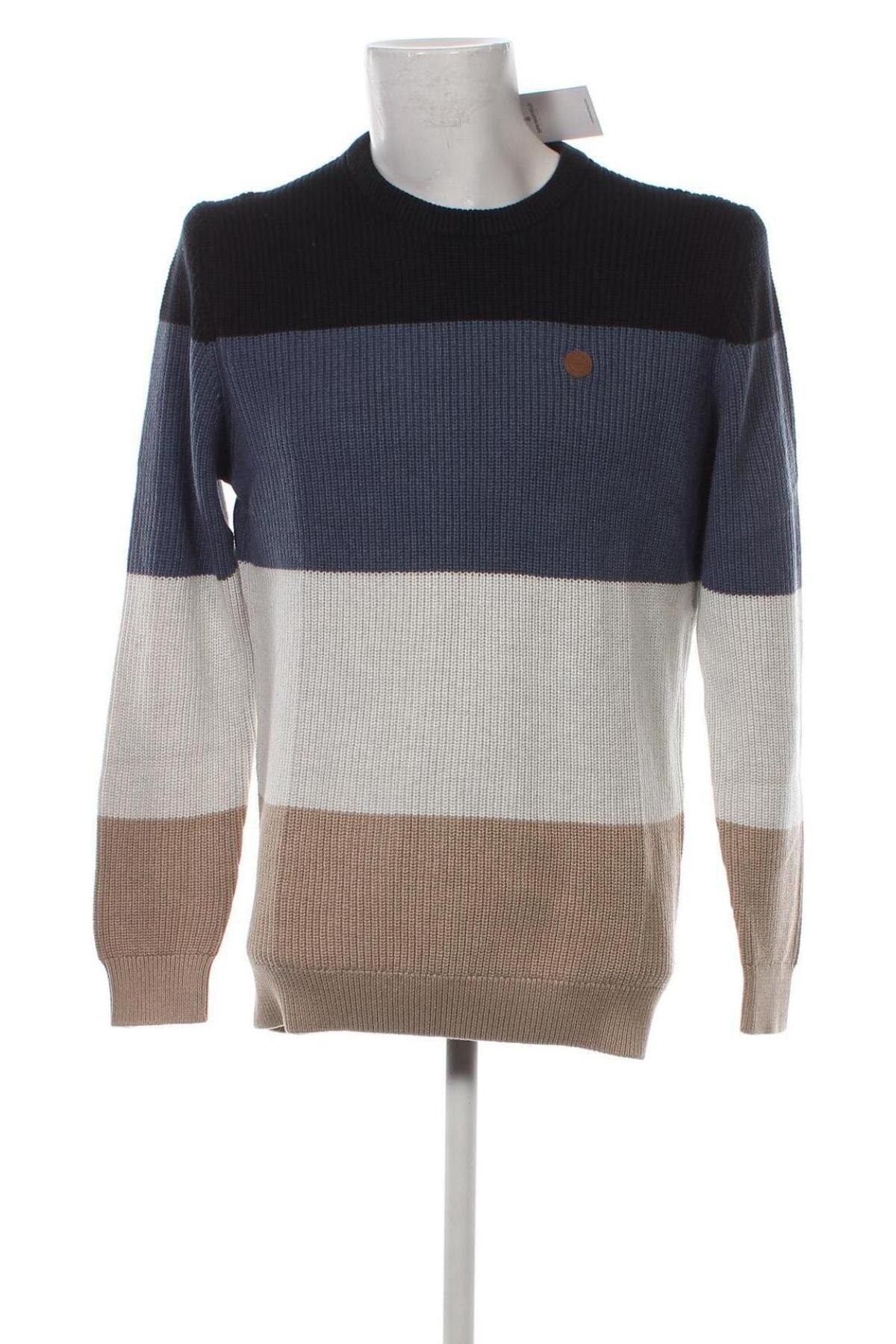 Мъжки пуловер Springfield, Размер L, Цвят Многоцветен, Цена 26,95 лв.