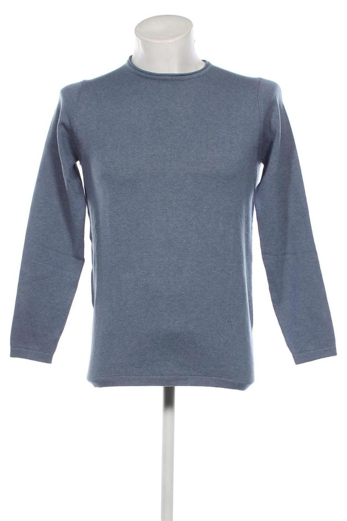 Мъжки пуловер Springfield, Размер S, Цвят Син, Цена 18,48 лв.