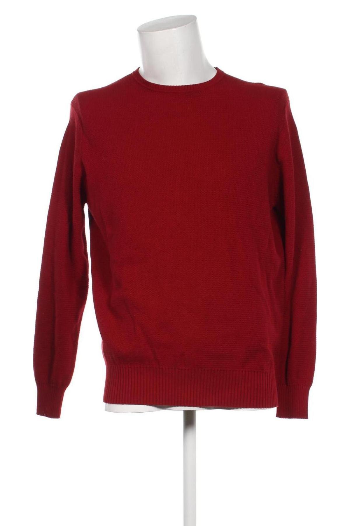 Мъжки пуловер Springfield, Размер XL, Цвят Червен, Цена 26,95 лв.